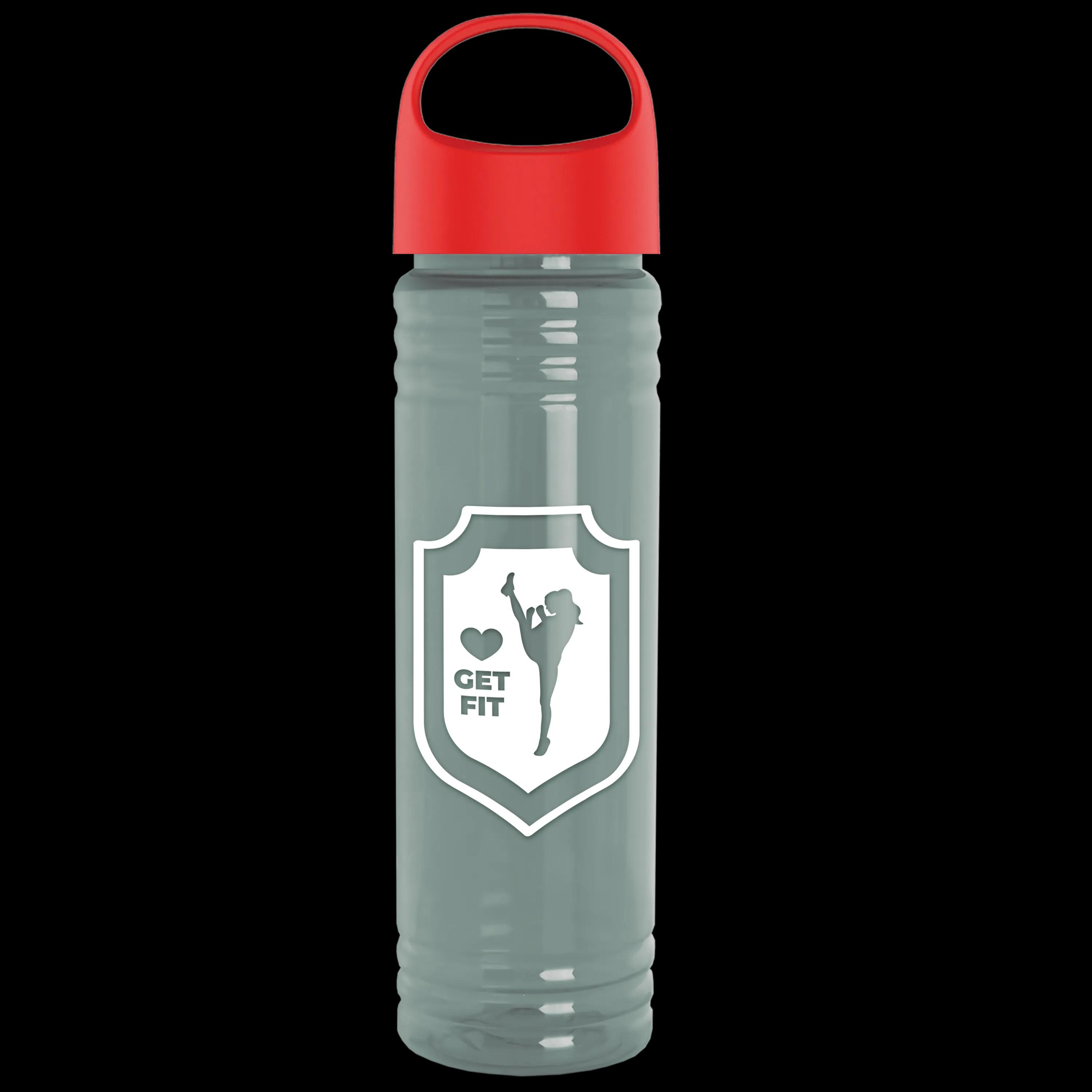 Garyline® Slim Fit RPET Bottle with Oval Crest Lid - 24 oz. 129 of 515