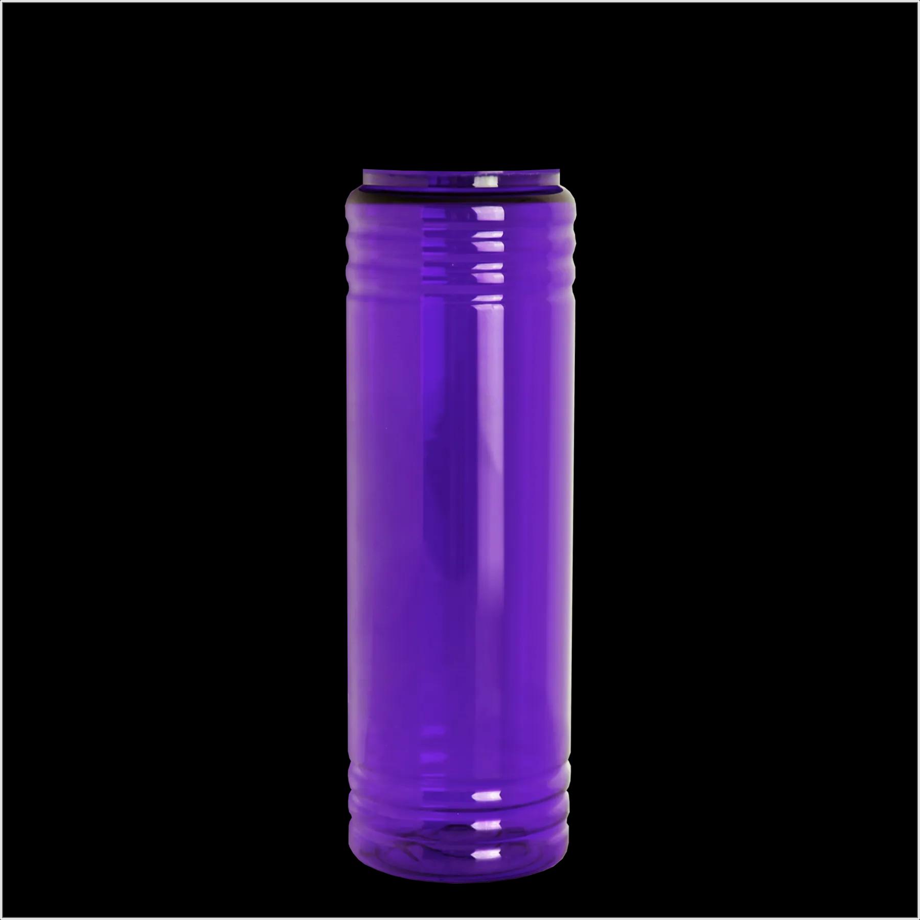 Garyline® Slim Fit RPET Bottle with Oval Crest Lid - 24 oz. 206 of 257