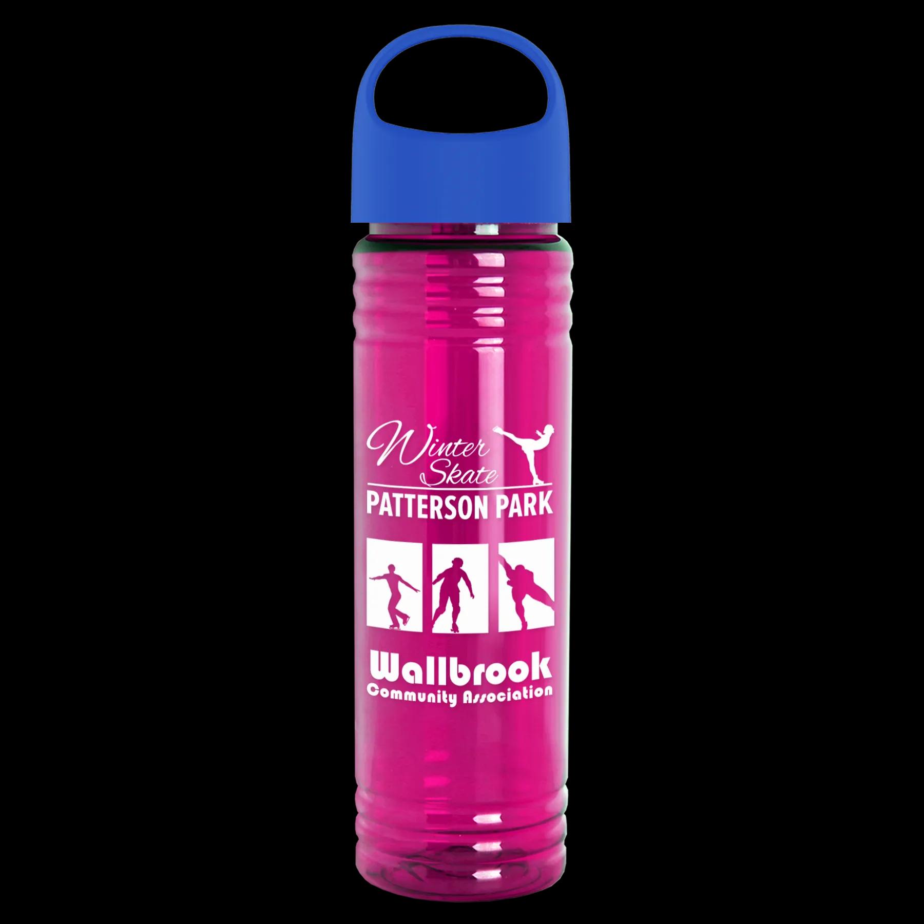 Garyline® Slim Fit RPET Bottle with Oval Crest Lid - 24 oz. 273 of 515