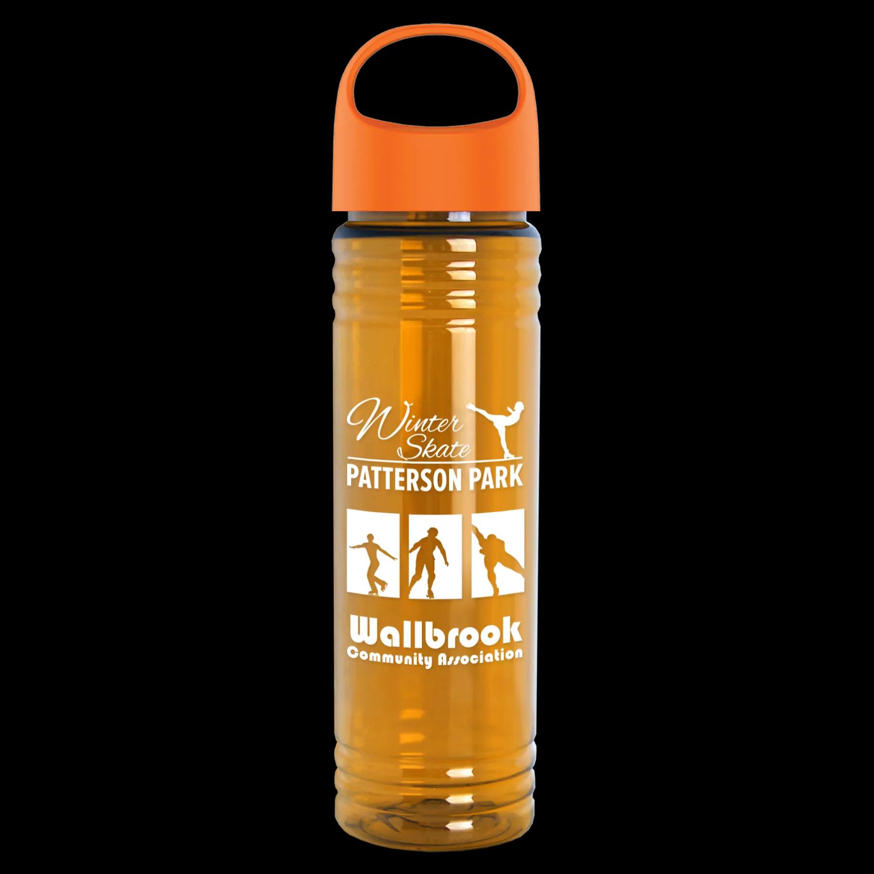 Garyline® Slim Fit RPET Bottle with Oval Crest Lid - 24 oz. 287 of 515