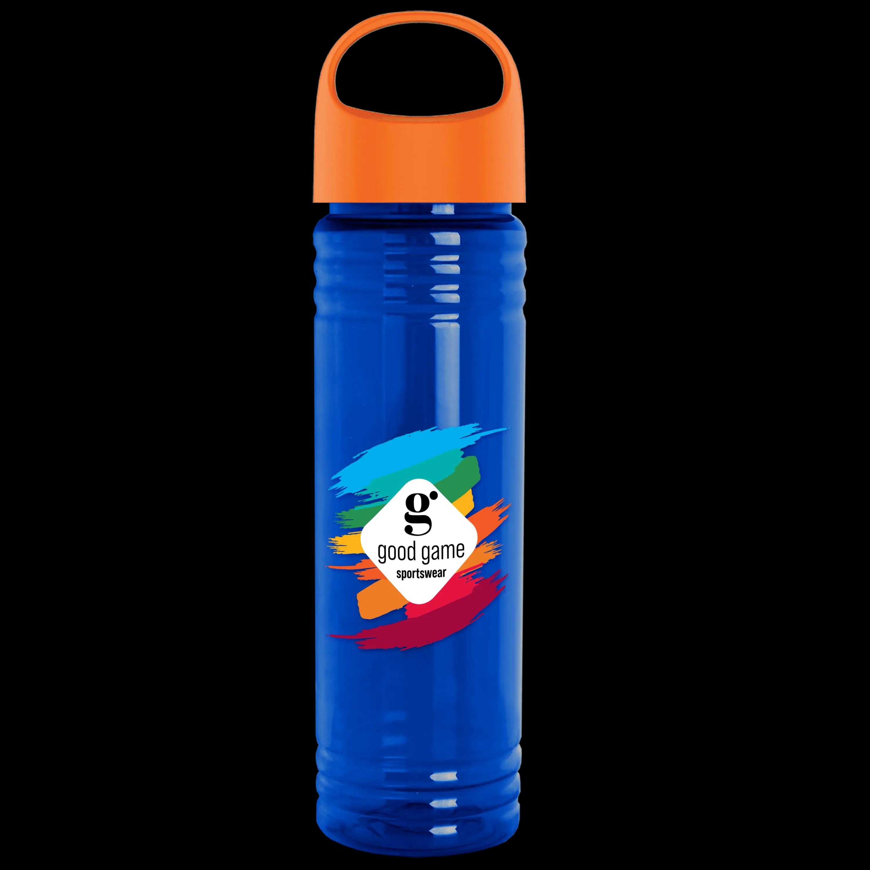 Garyline® Slim Fit RPET Bottle with Oval Crest Lid - 24 oz. 160 of 515