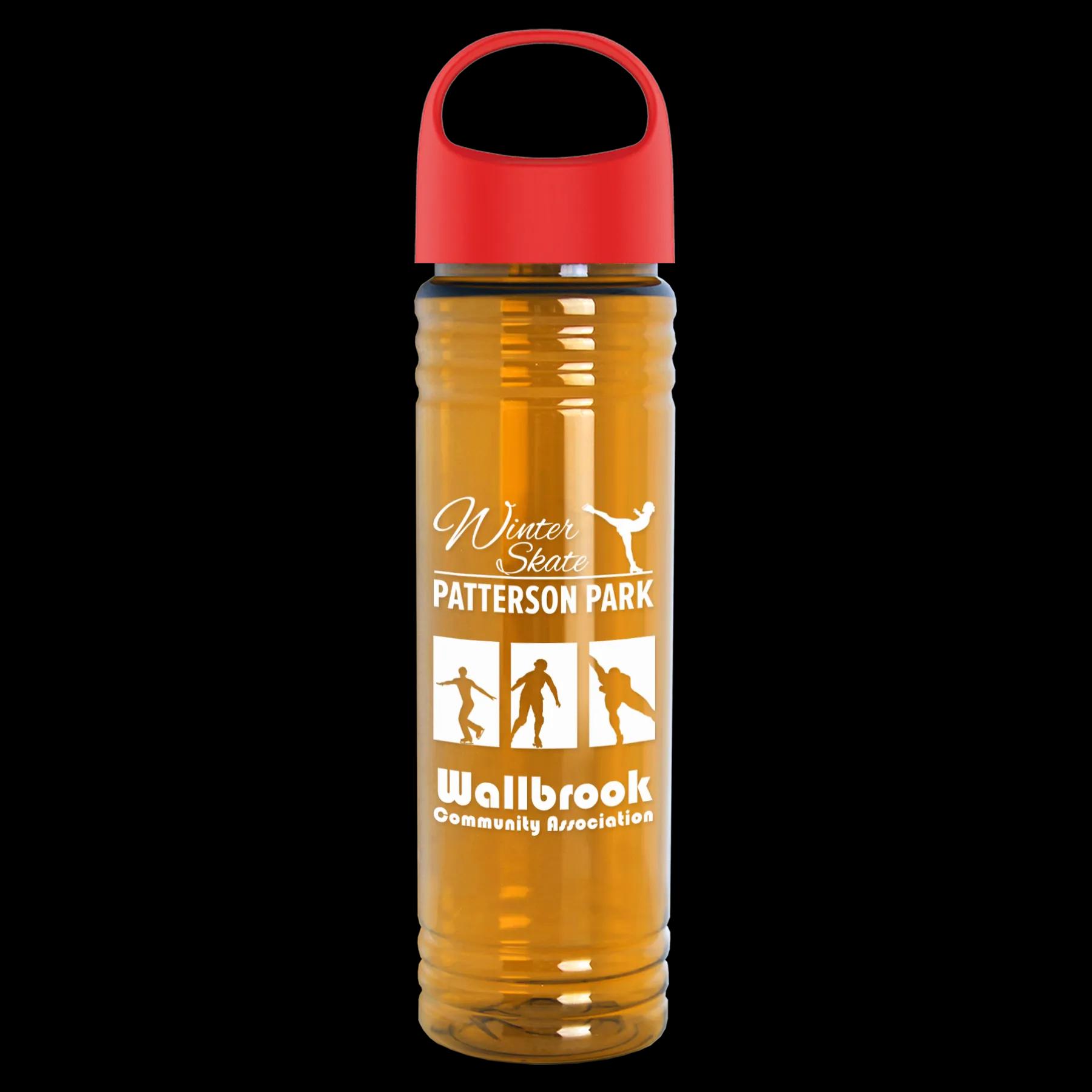 Garyline® Slim Fit RPET Bottle with Oval Crest Lid - 24 oz. 289 of 515
