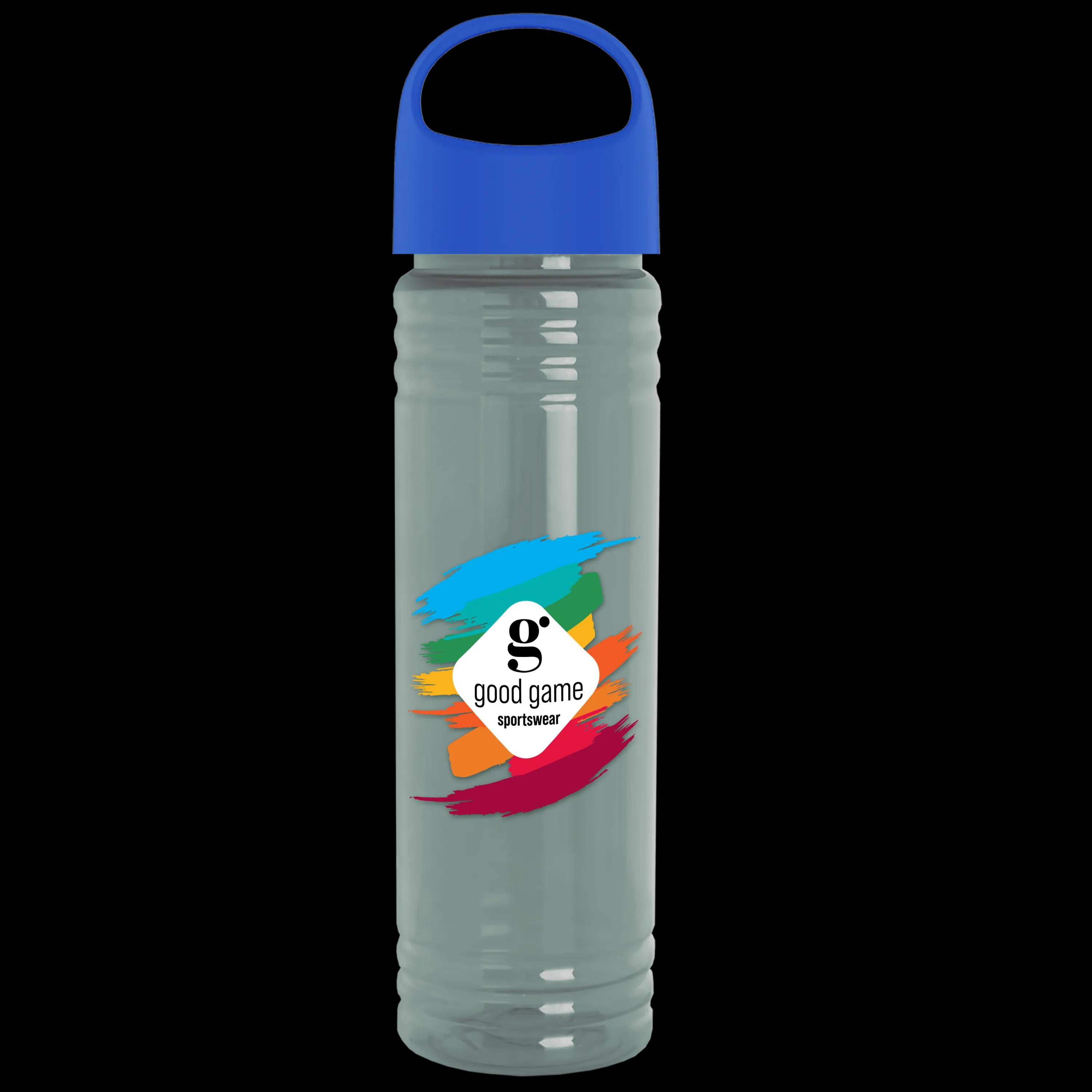 Garyline® Slim Fit RPET Bottle with Oval Crest Lid - 24 oz. 131 of 515