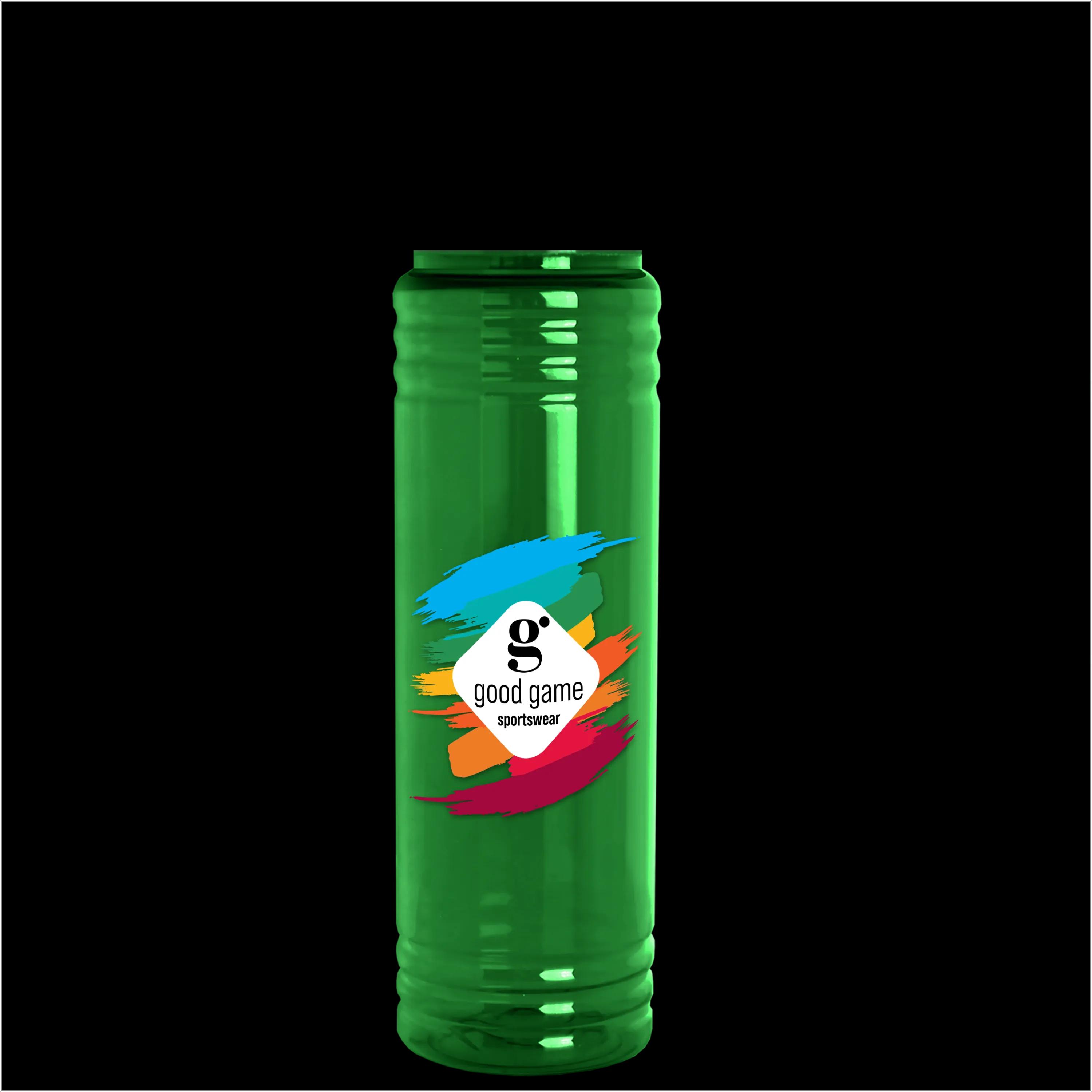 Garyline® Slim Fit RPET Bottle with Oval Crest Lid - 24 oz. 222 of 515
