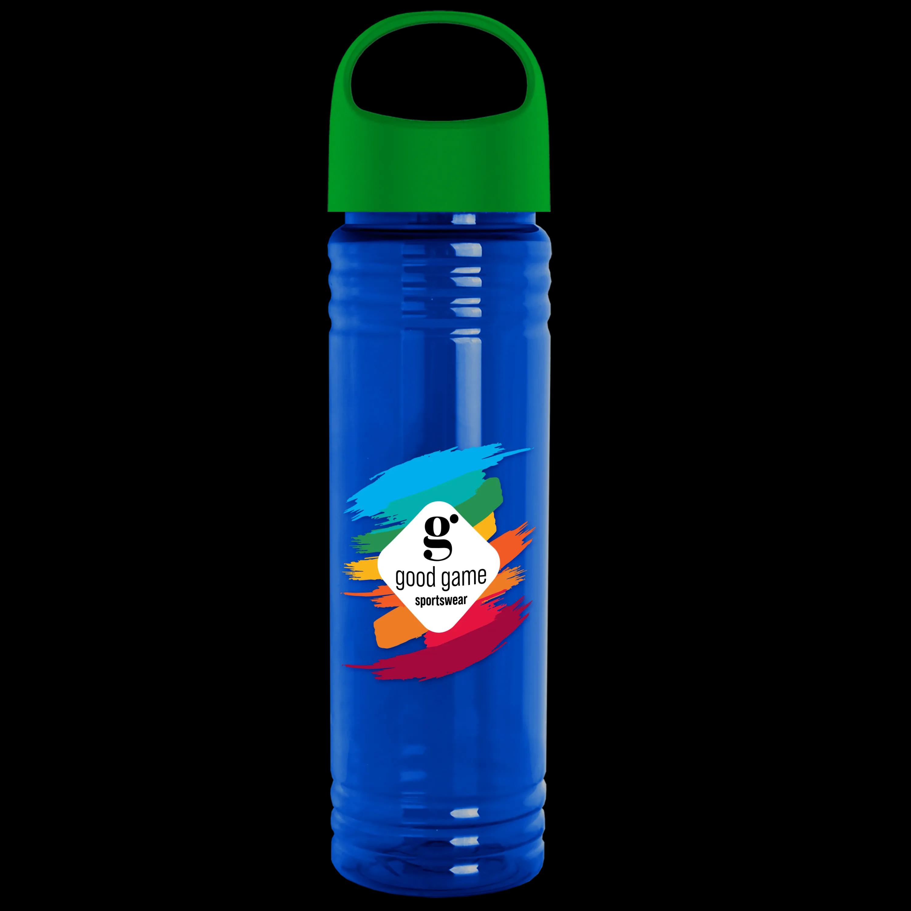 Garyline® Slim Fit RPET Bottle with Oval Crest Lid - 24 oz. 156 of 515