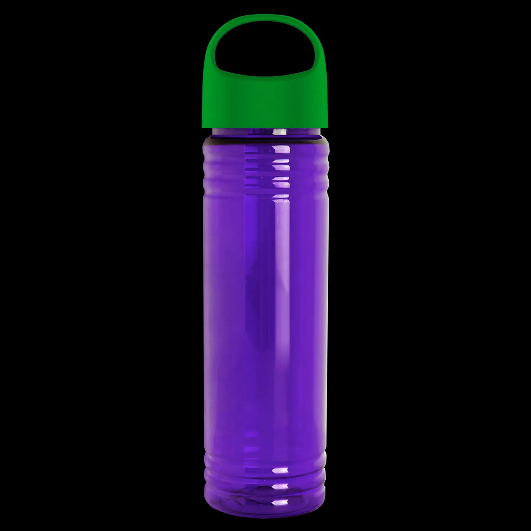 Garyline® Slim Fit RPET Bottle with Oval Crest Lid - 24 oz. 248 of 515