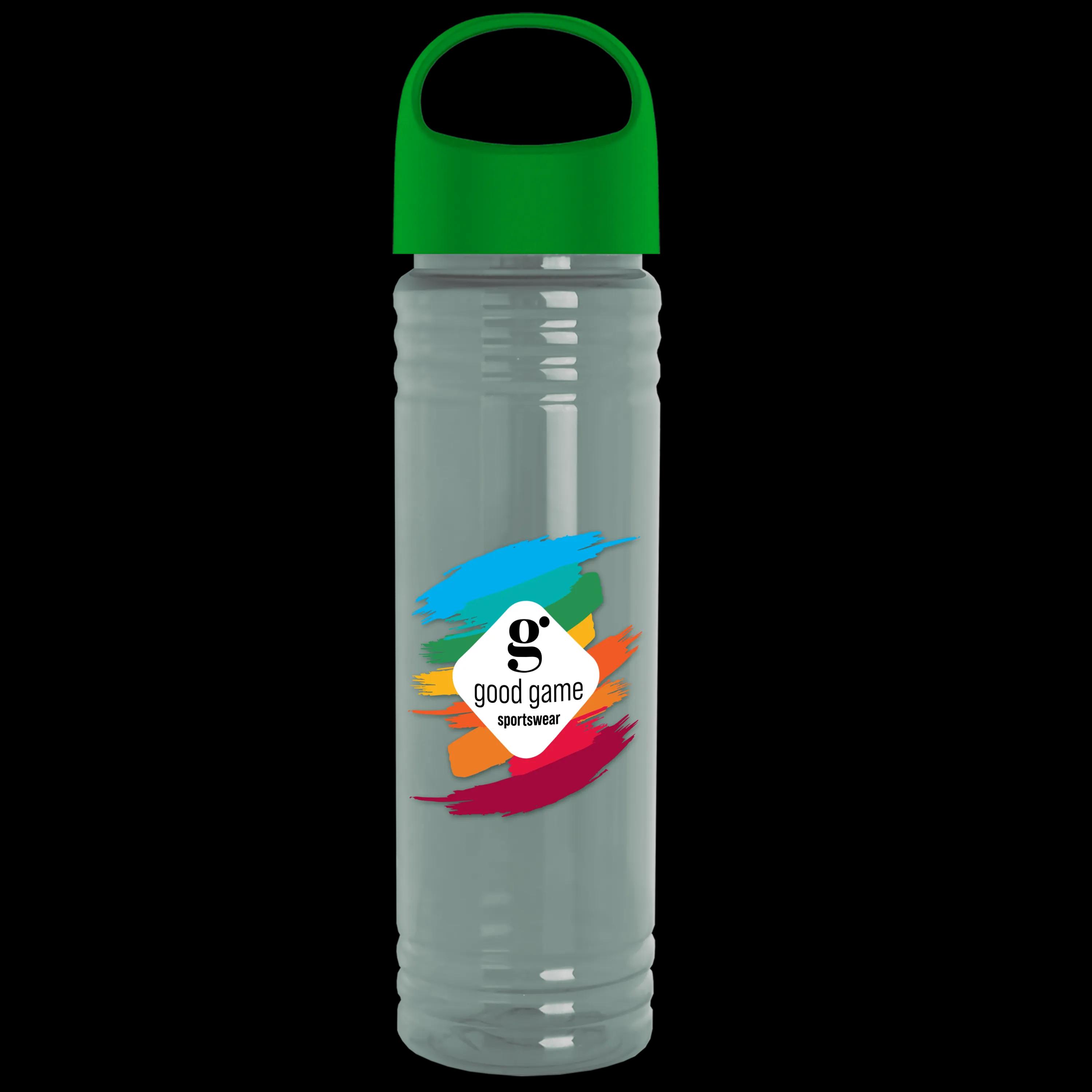 Garyline® Slim Fit RPET Bottle with Oval Crest Lid - 24 oz. 124 of 515