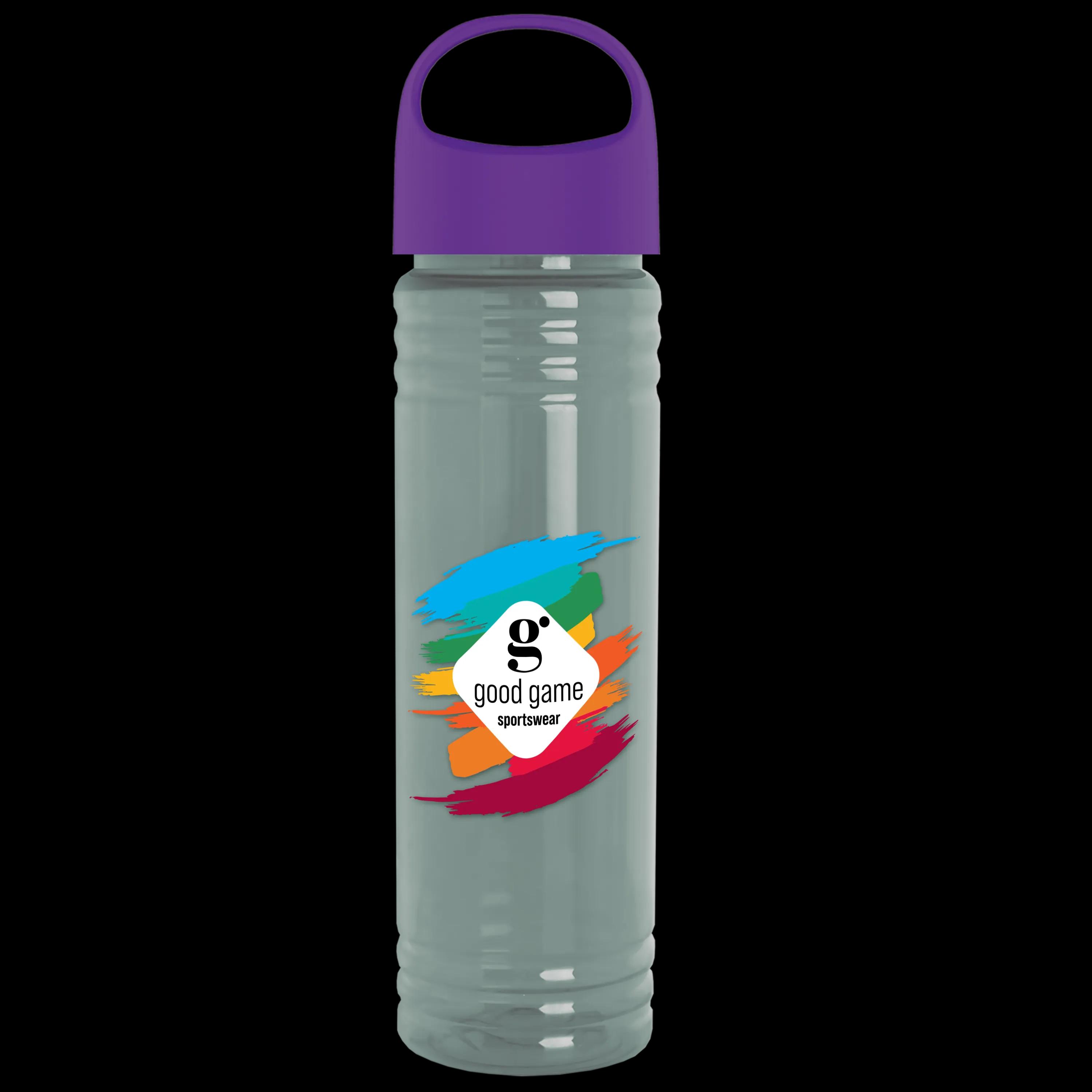 Garyline® Slim Fit RPET Bottle with Oval Crest Lid - 24 oz. 133 of 515