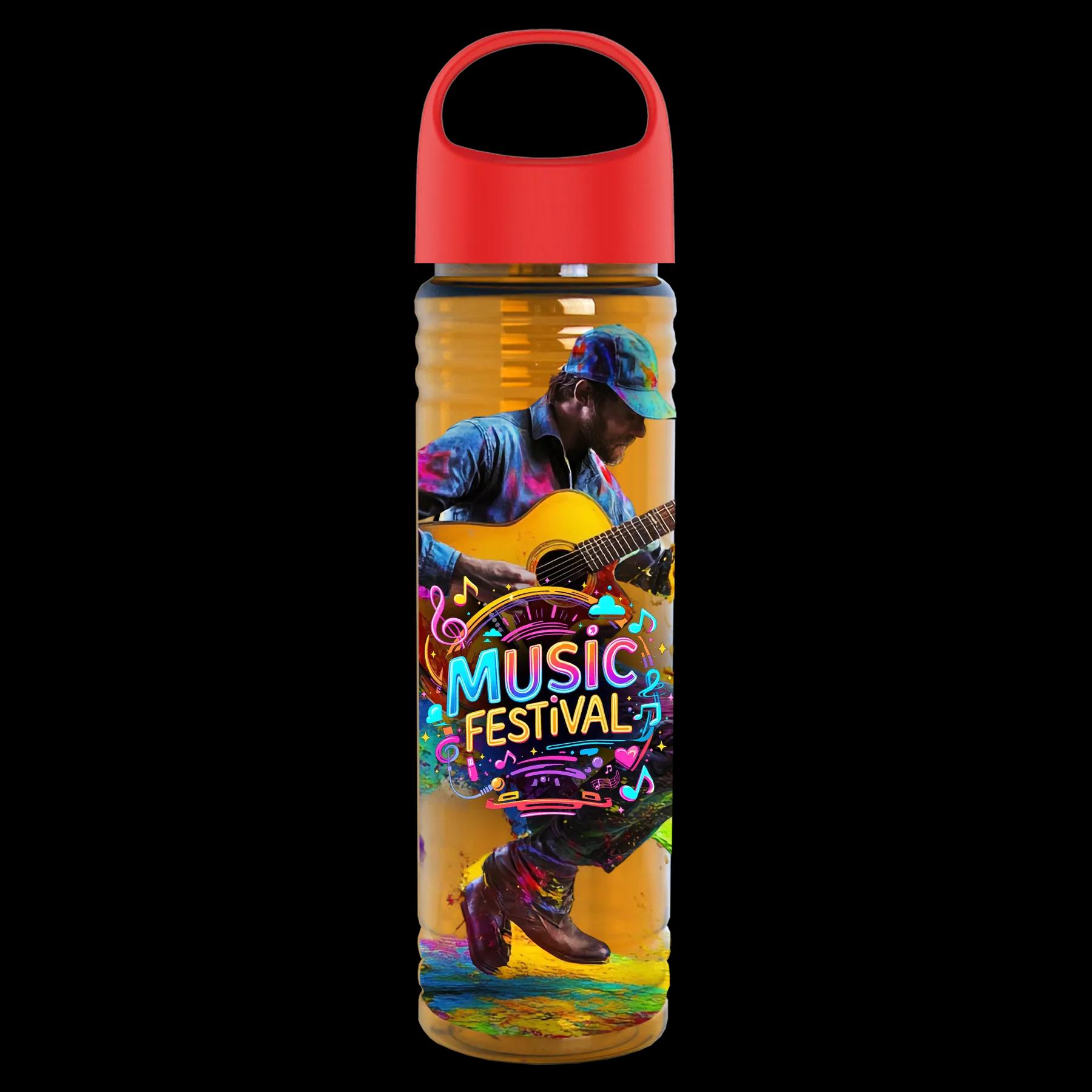 Garyline® Slim Fit RPET Bottle with Oval Crest Lid - 24 oz. 290 of 515