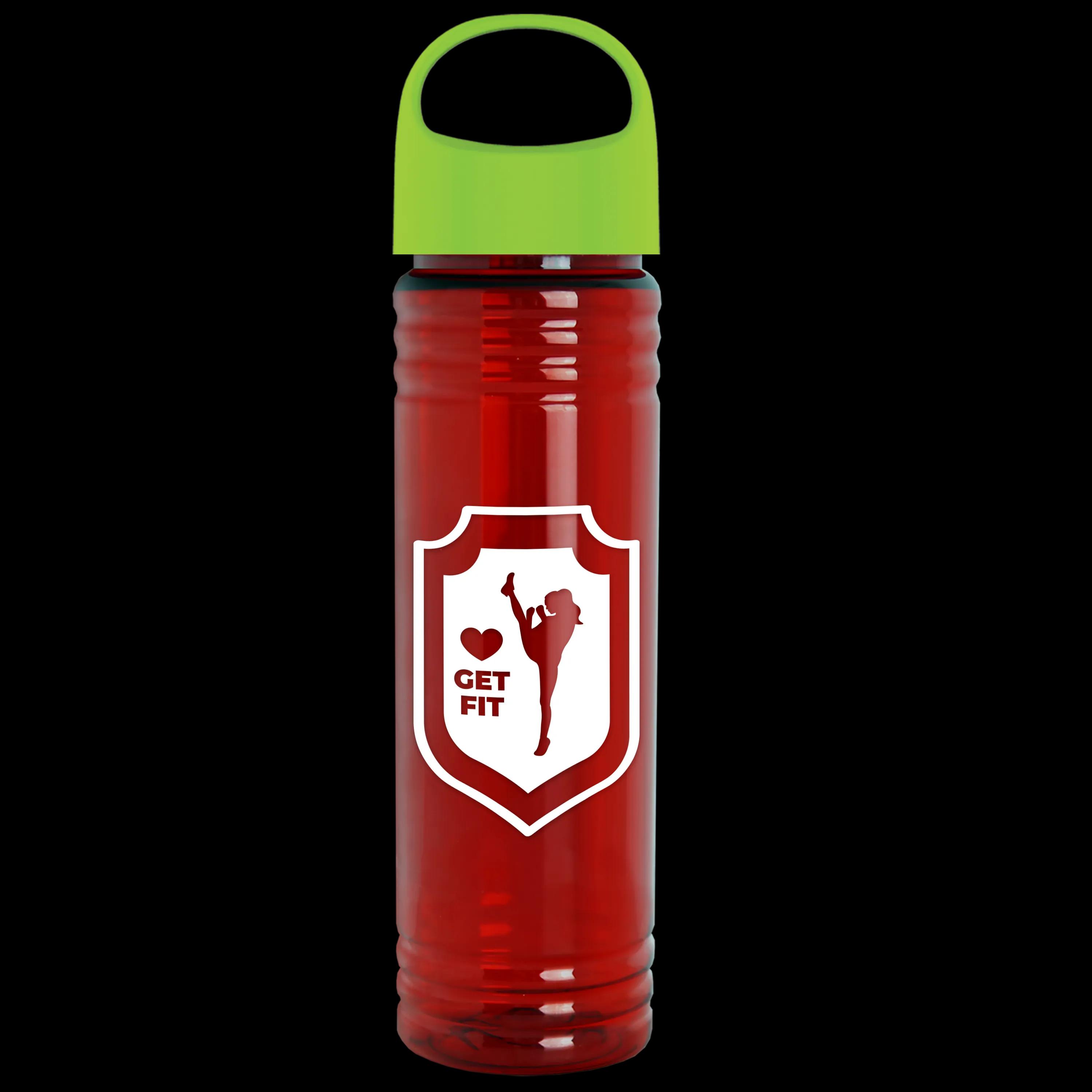 Garyline® Slim Fit RPET Bottle with Oval Crest Lid - 24 oz. 190 of 515