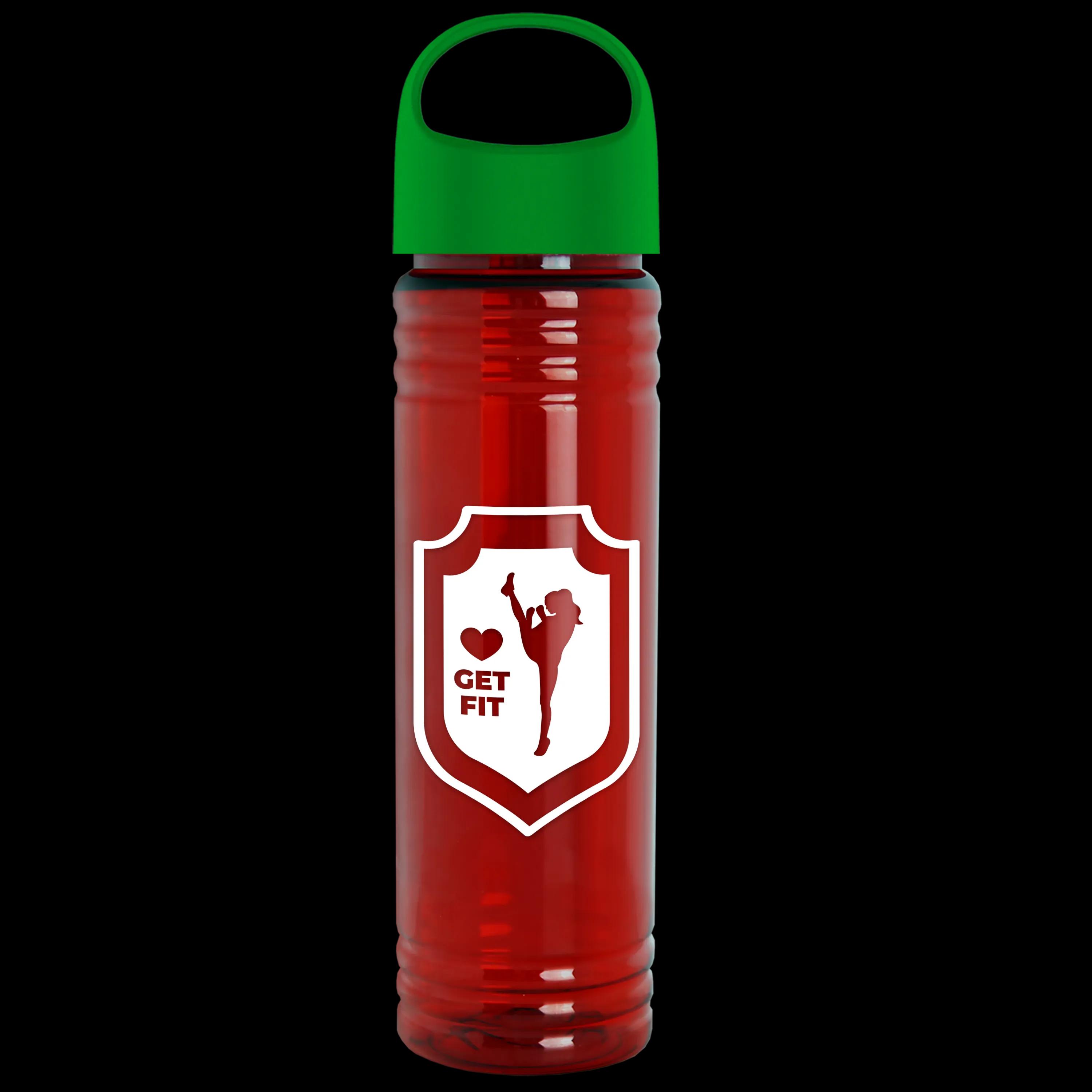 Garyline® Slim Fit RPET Bottle with Oval Crest Lid - 24 oz. 188 of 515
