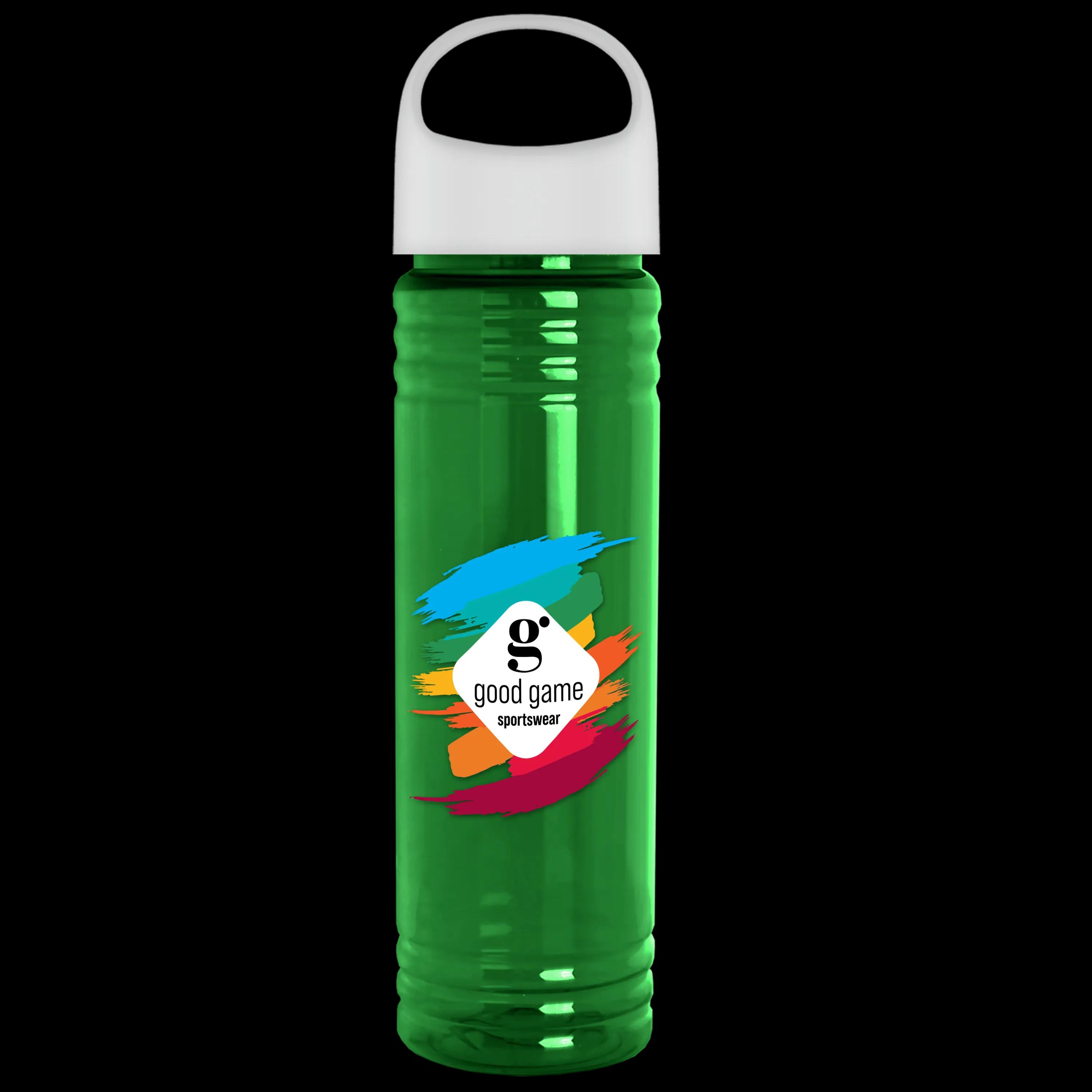 Garyline® Slim Fit RPET Bottle with Oval Crest Lid - 24 oz. 183 of 515