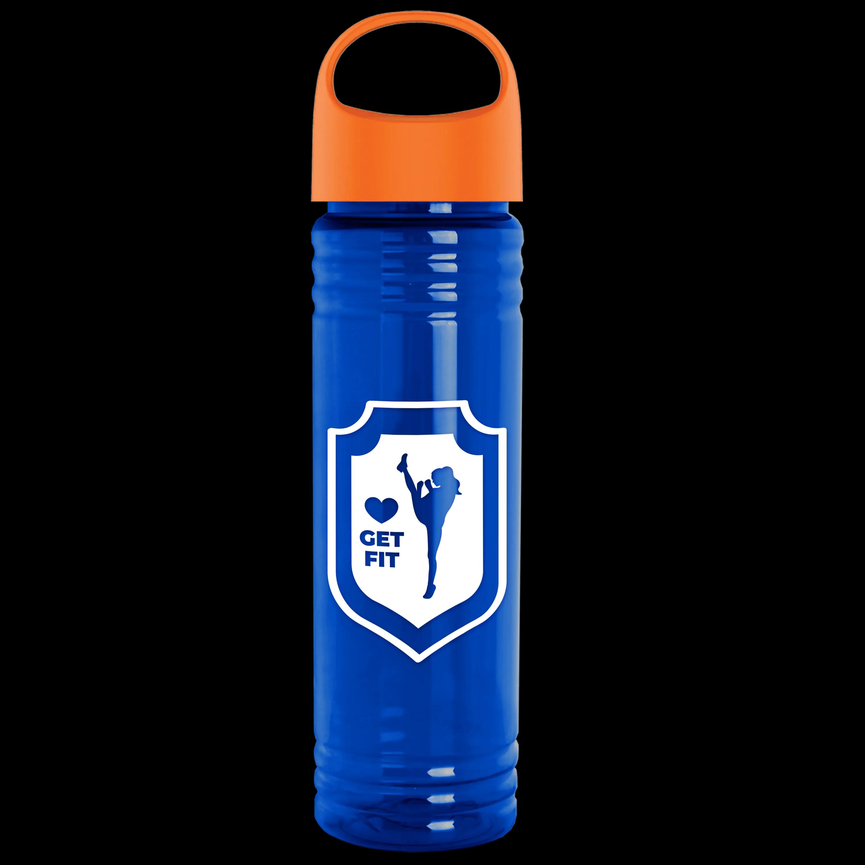 Garyline® Slim Fit RPET Bottle with Oval Crest Lid - 24 oz. 159 of 515