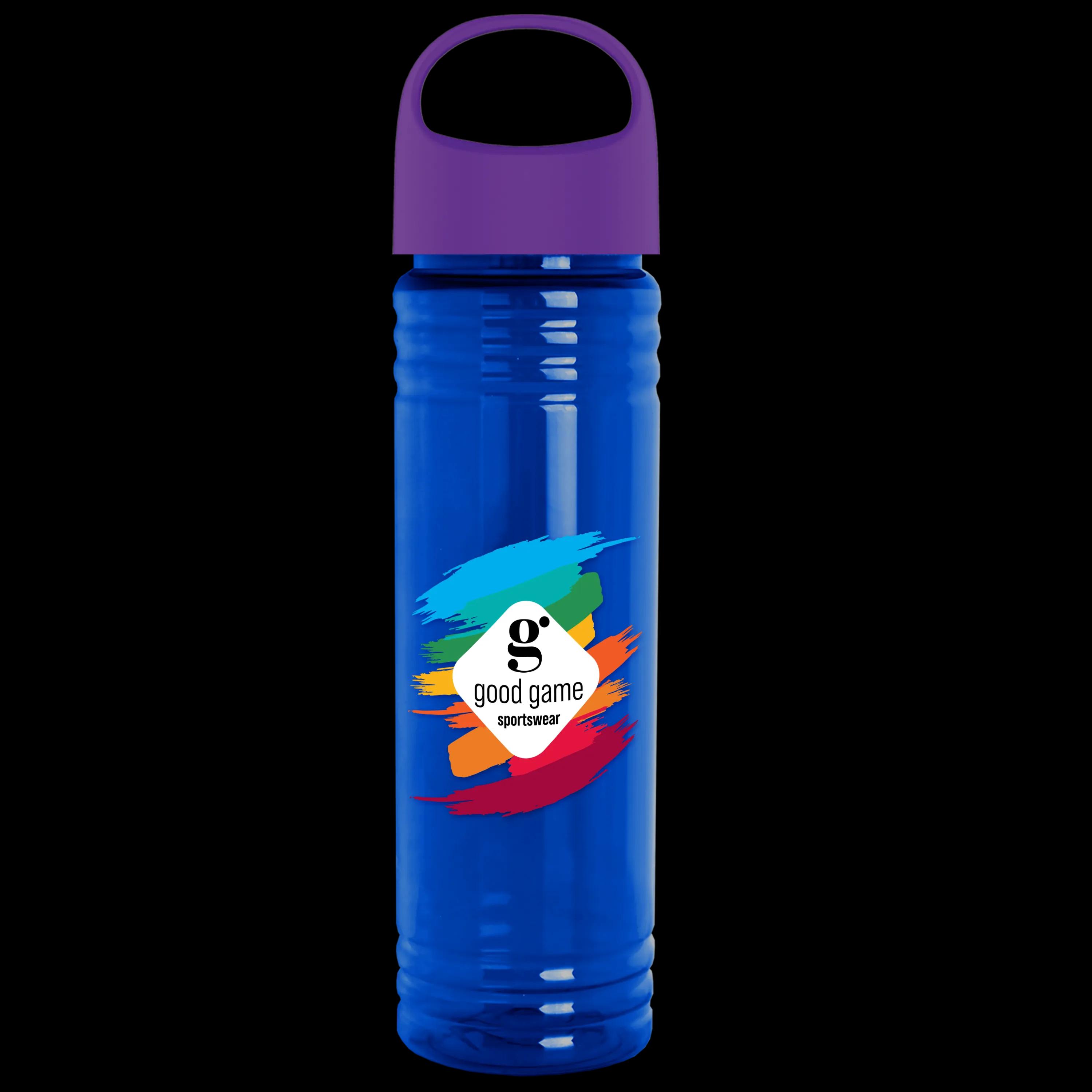Garyline® Slim Fit RPET Bottle with Oval Crest Lid - 24 oz. 4 of 515