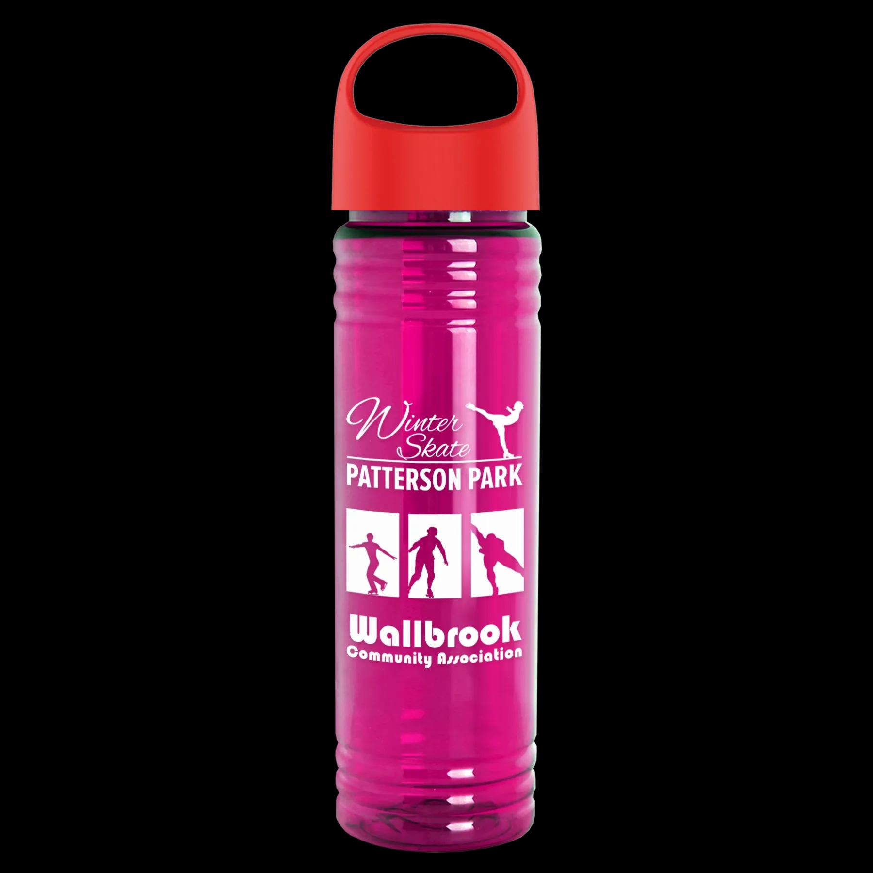 Garyline® Slim Fit RPET Bottle with Oval Crest Lid - 24 oz. 271 of 515