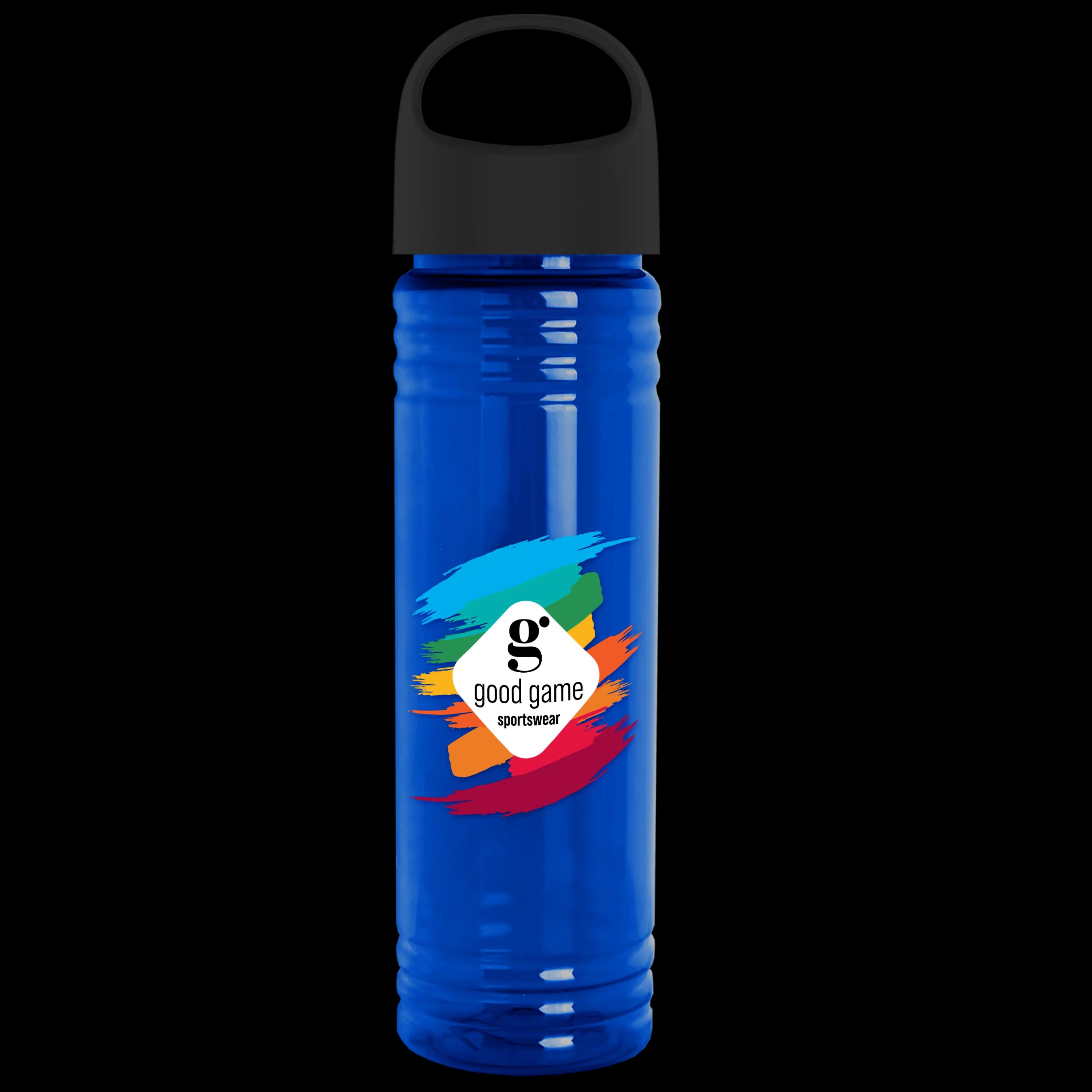Garyline® Slim Fit RPET Bottle with Oval Crest Lid - 24 oz. 138 of 158