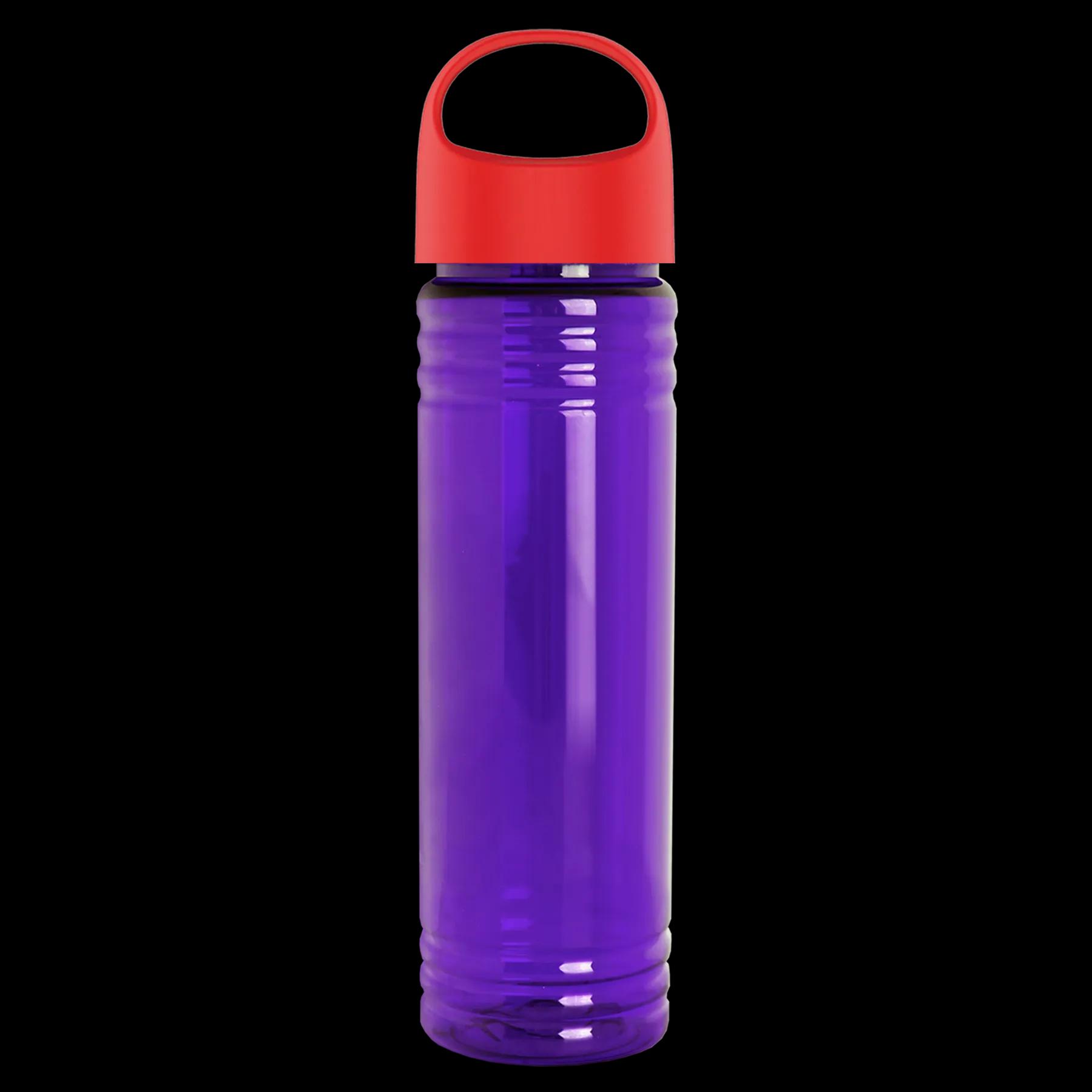 Garyline® Slim Fit RPET Bottle with Oval Crest Lid - 24 oz. 251 of 515