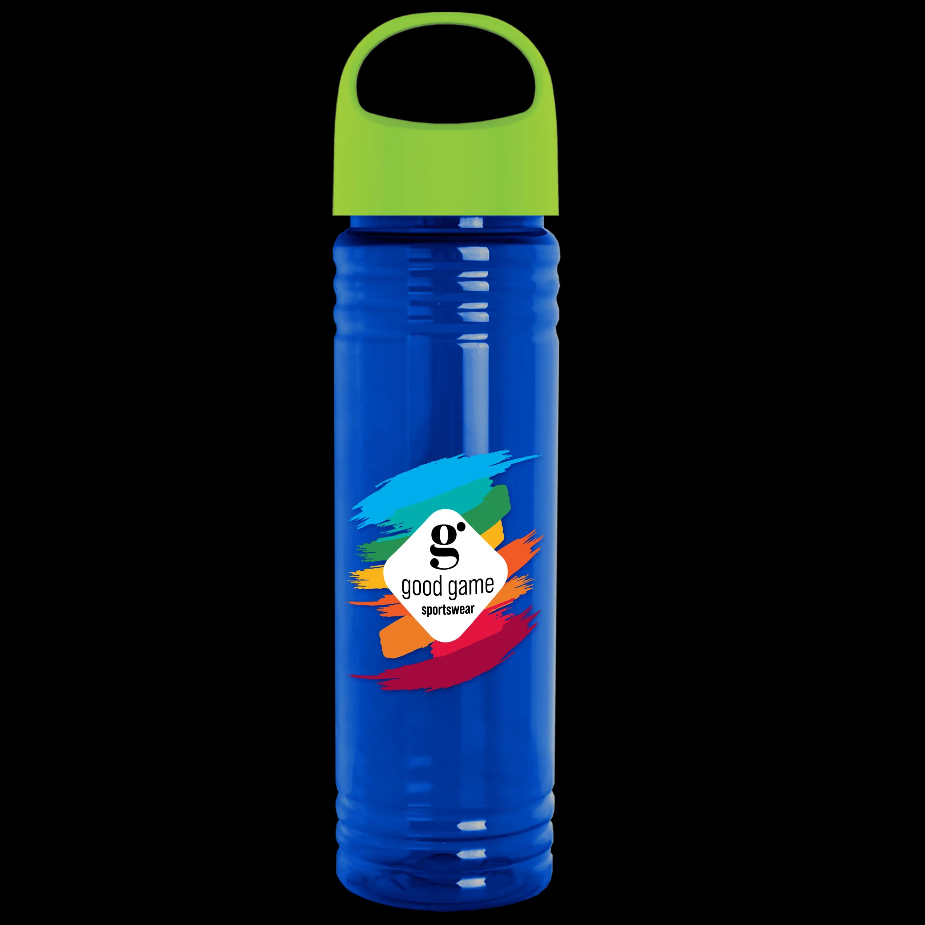 Garyline® Slim Fit RPET Bottle with Oval Crest Lid - 24 oz. 158 of 515