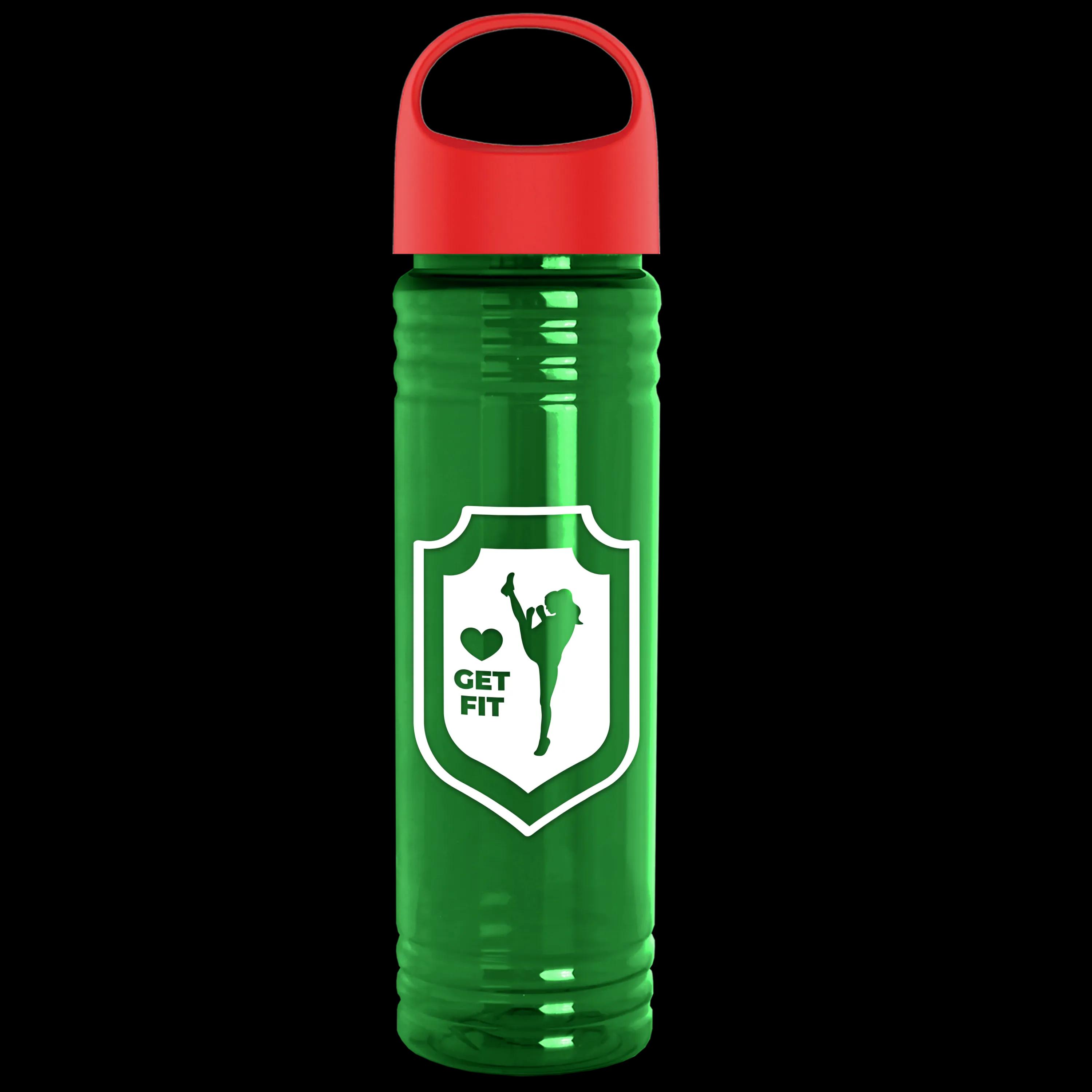 Garyline® Slim Fit RPET Bottle with Oval Crest Lid - 24 oz. 177 of 515