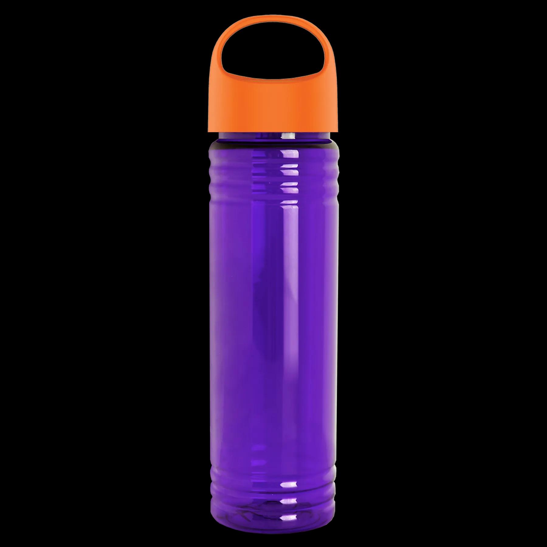 Garyline® Slim Fit RPET Bottle with Oval Crest Lid - 24 oz. 250 of 515