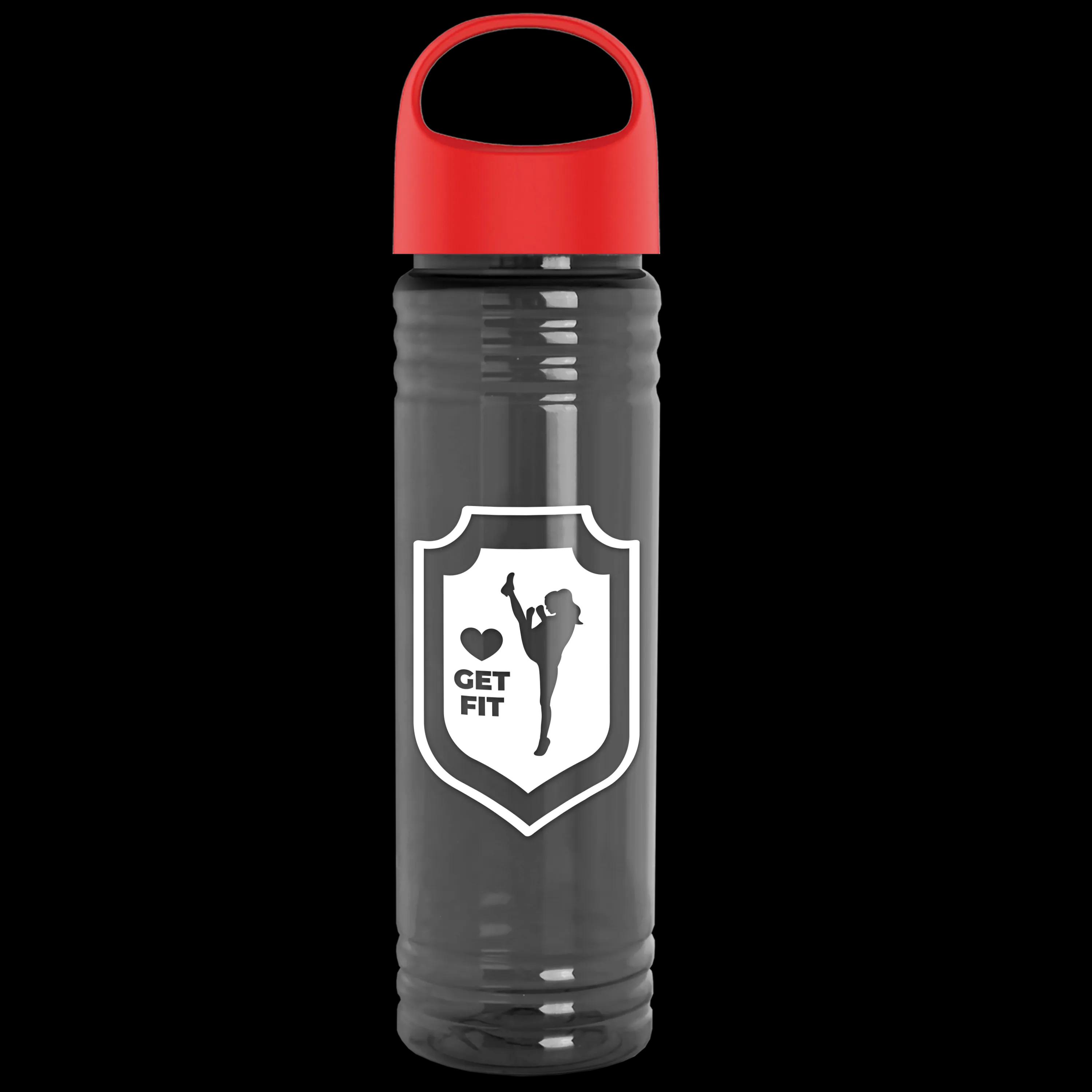 Garyline® Slim Fit RPET Bottle with Oval Crest Lid - 24 oz. 145 of 515