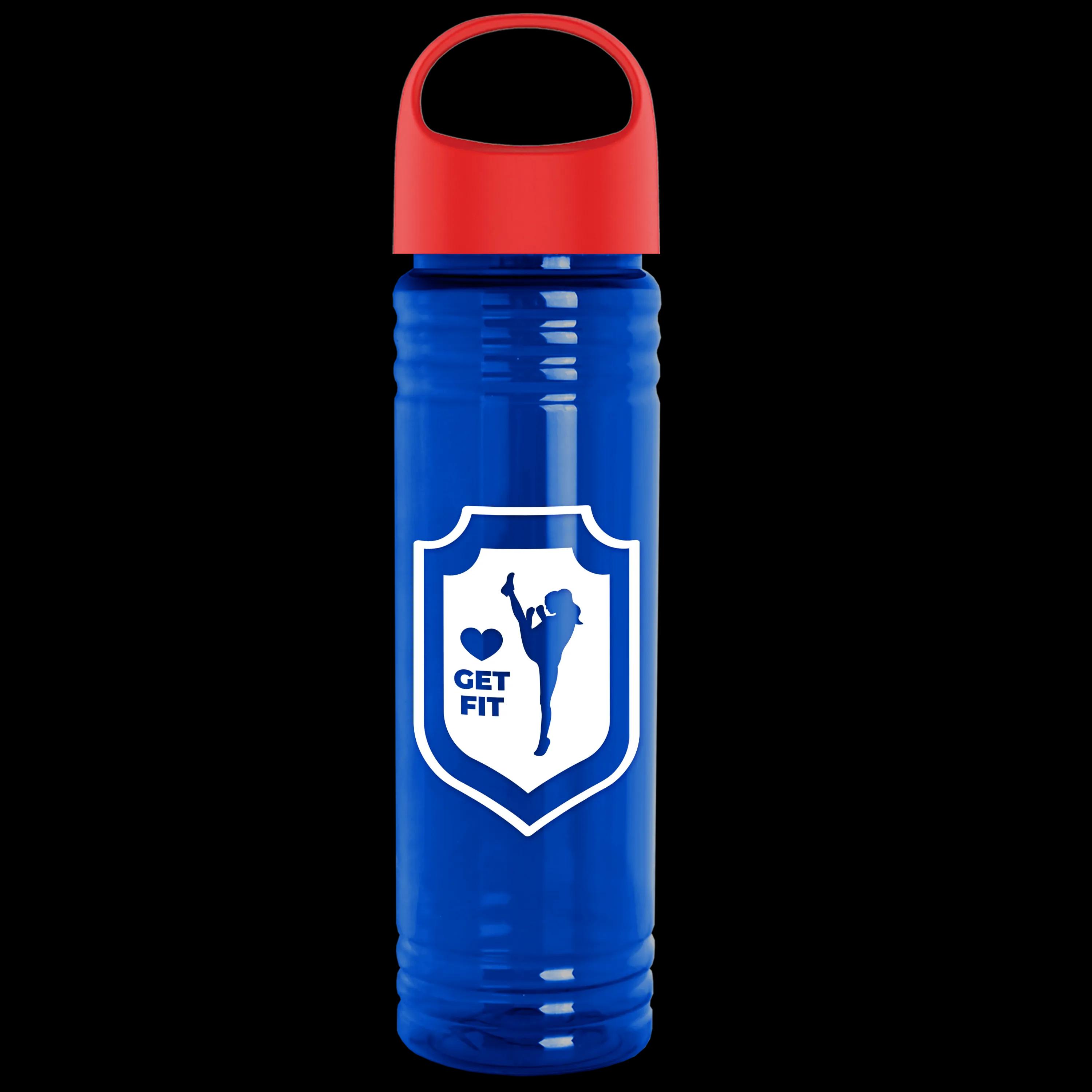 Garyline® Slim Fit RPET Bottle with Oval Crest Lid - 24 oz. 161 of 515