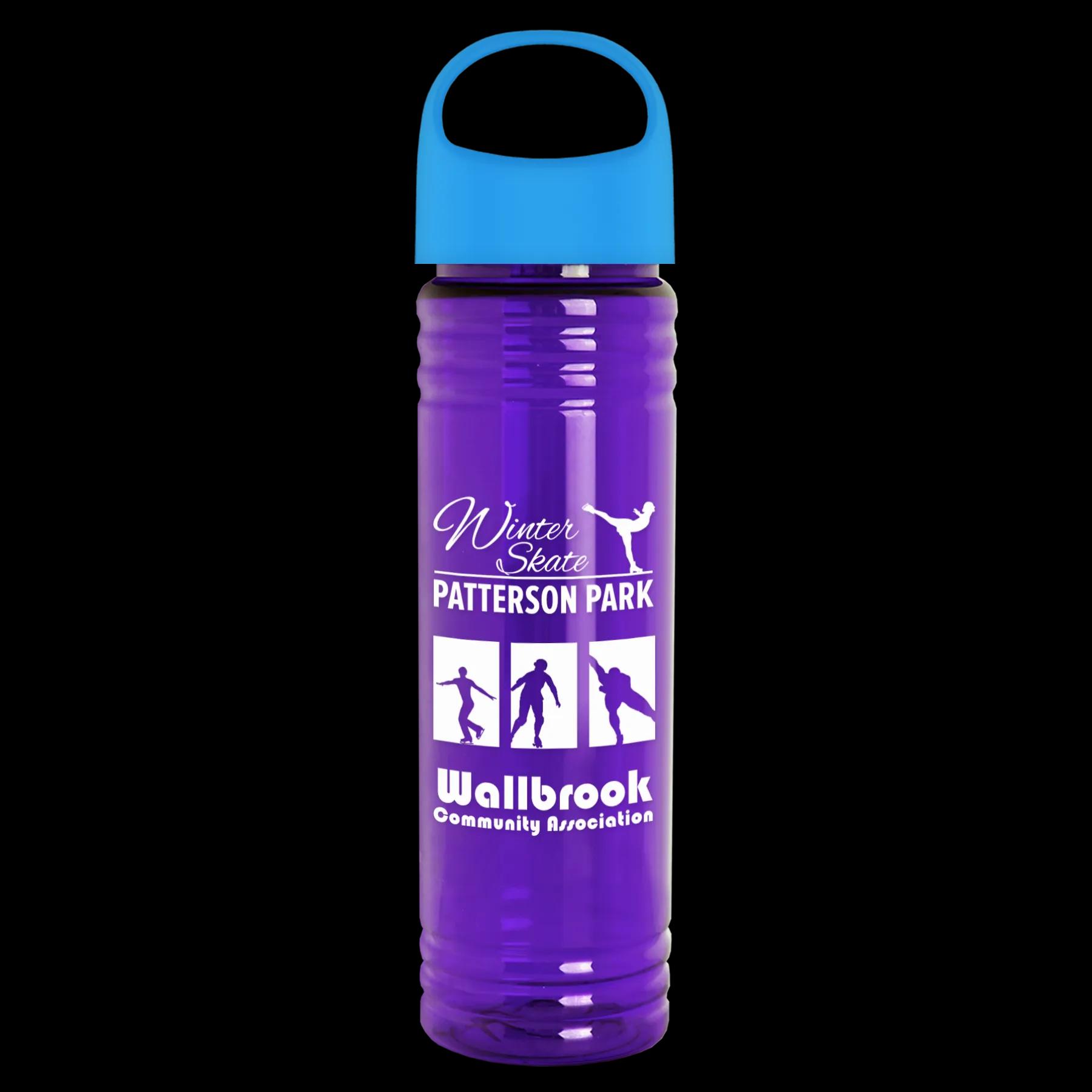 Garyline® Slim Fit RPET Bottle with Oval Crest Lid - 24 oz. 188 of 257