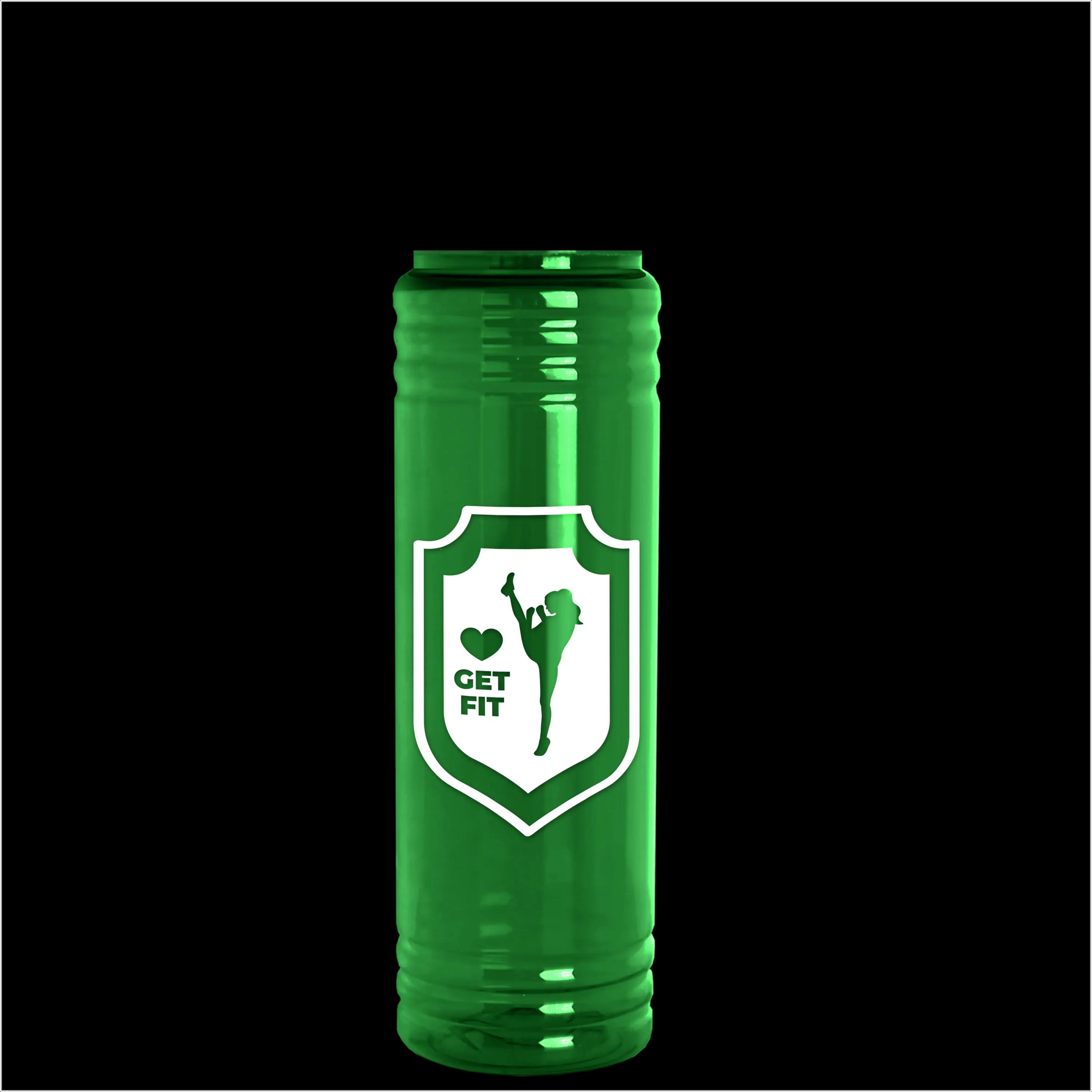 Garyline® Slim Fit RPET Bottle with Oval Crest Lid - 24 oz. 221 of 515