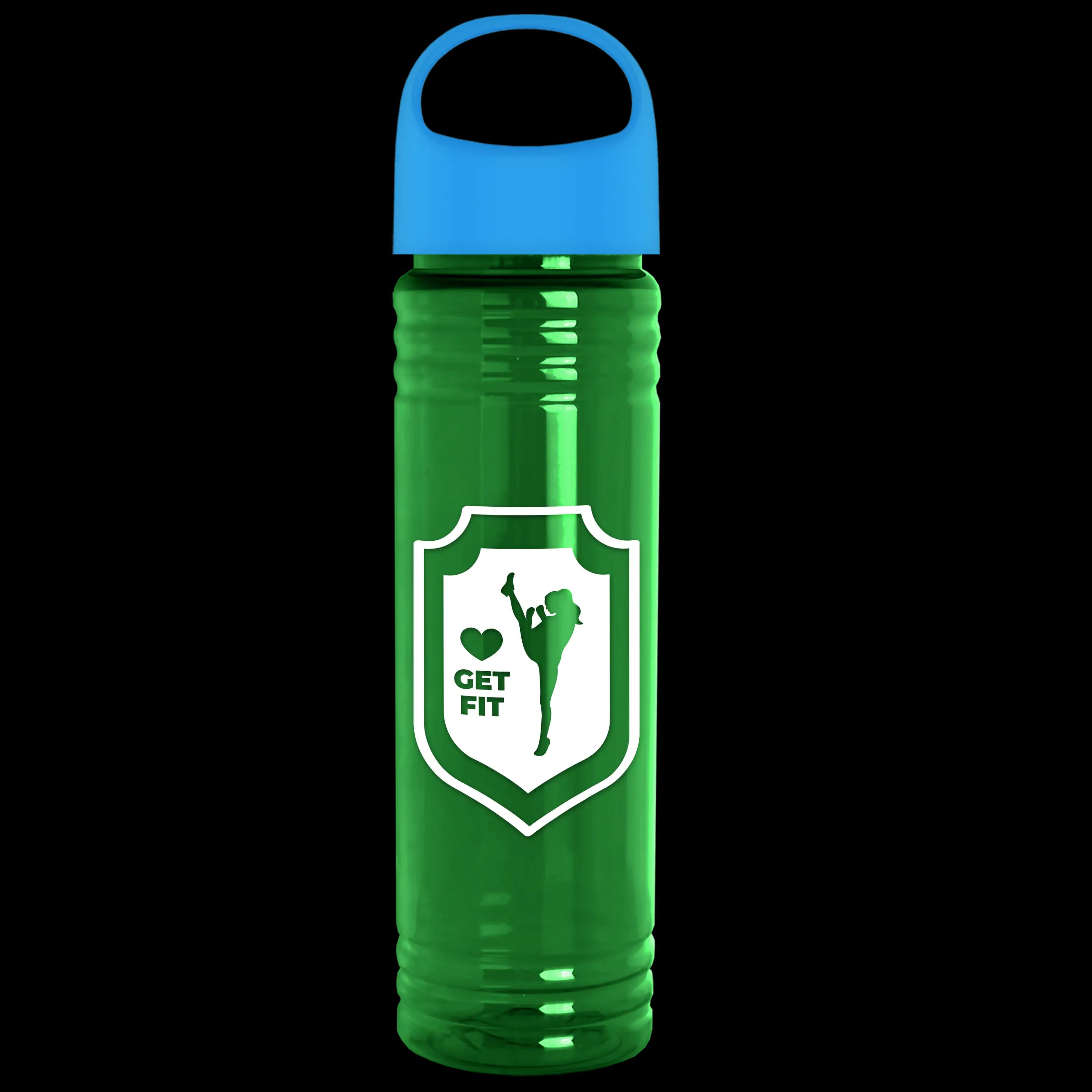 Garyline® Slim Fit RPET Bottle with Oval Crest Lid - 24 oz. 170 of 515