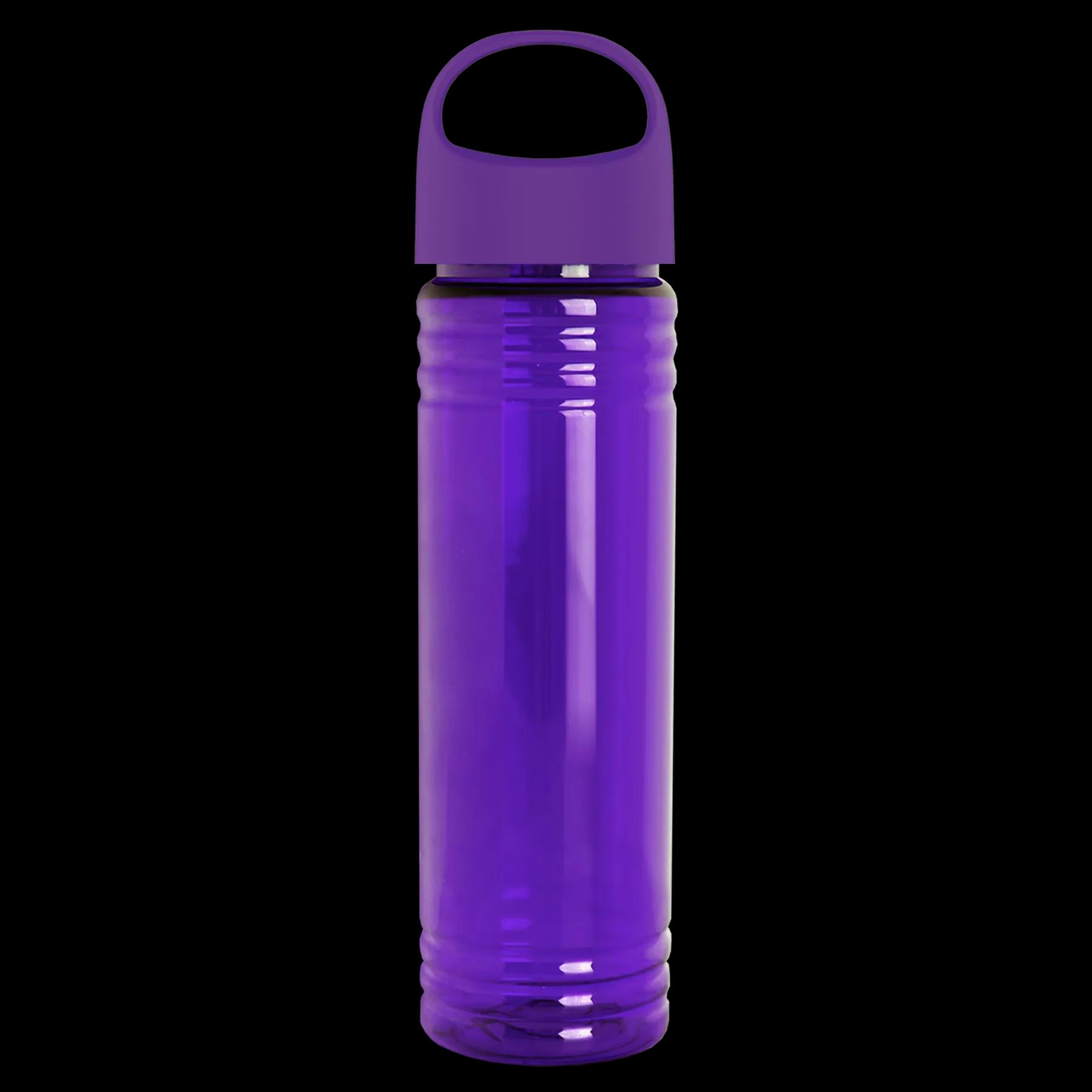 Garyline® Slim Fit RPET Bottle with Oval Crest Lid - 24 oz. 226 of 515