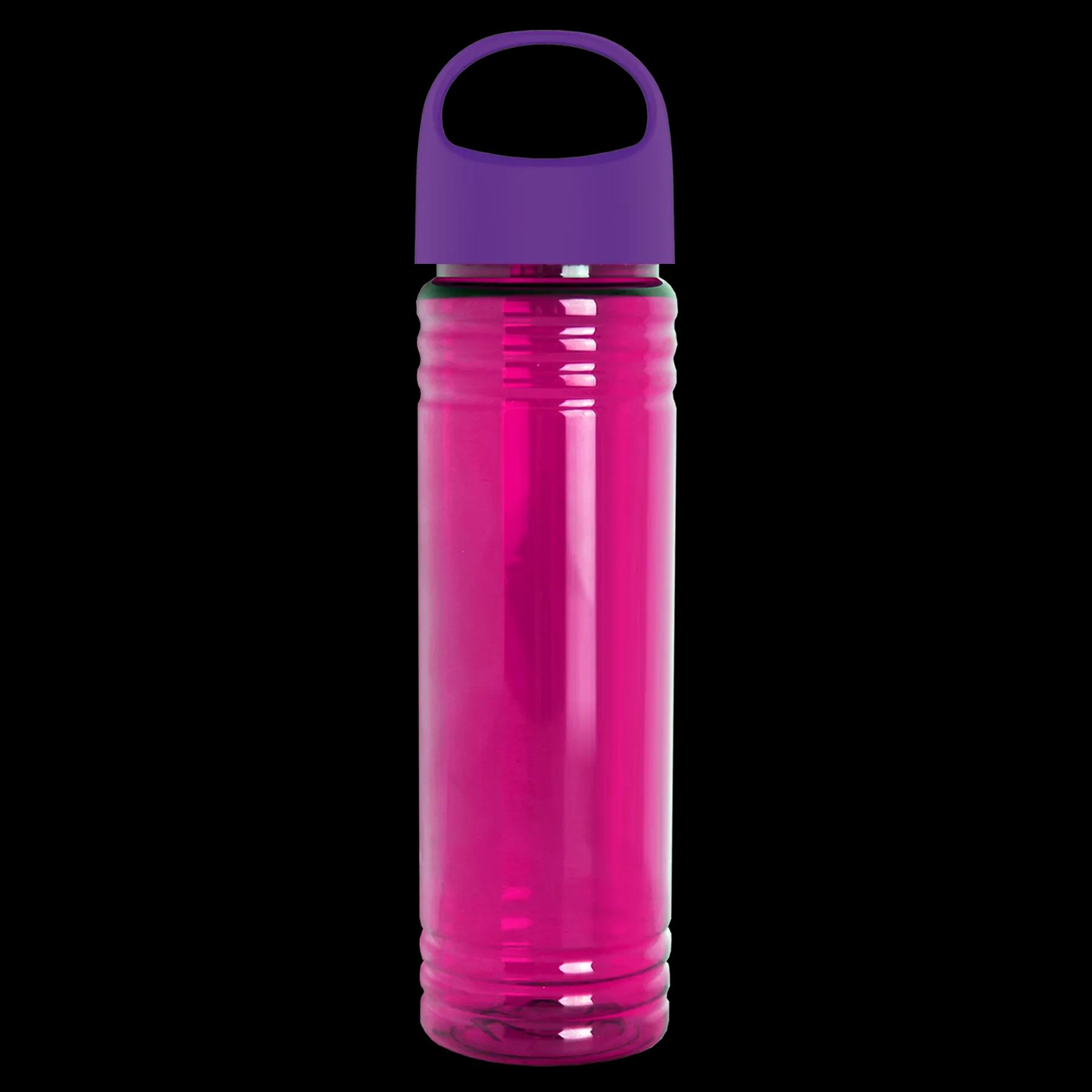 Garyline® Slim Fit RPET Bottle with Oval Crest Lid - 24 oz. 124 of 257