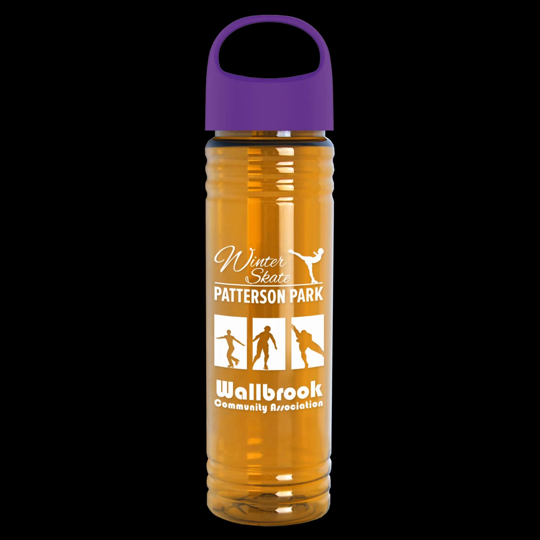 Garyline® Slim Fit RPET Bottle with Oval Crest Lid - 24 oz. 293 of 515