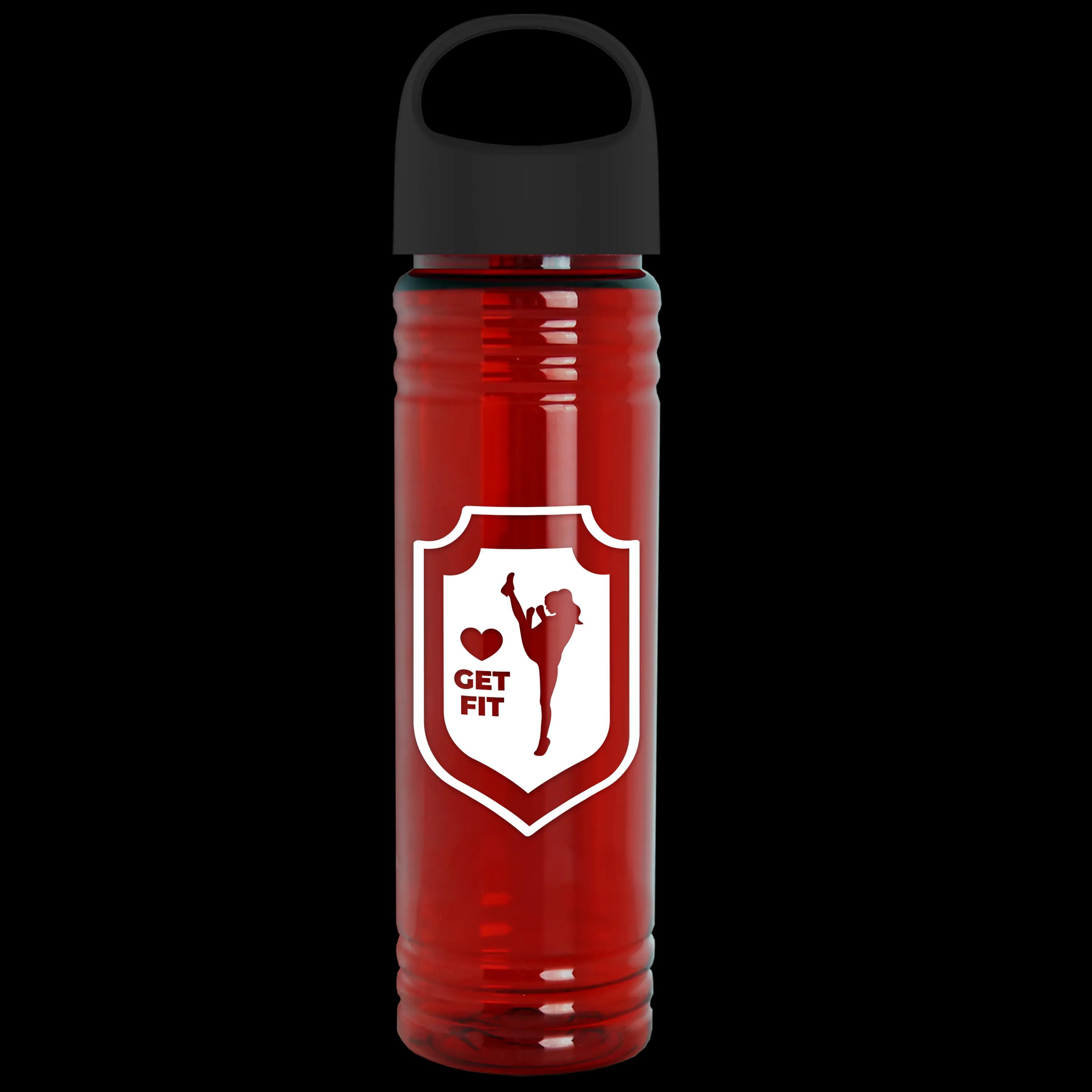 Garyline® Slim Fit RPET Bottle with Oval Crest Lid - 24 oz. 184 of 515