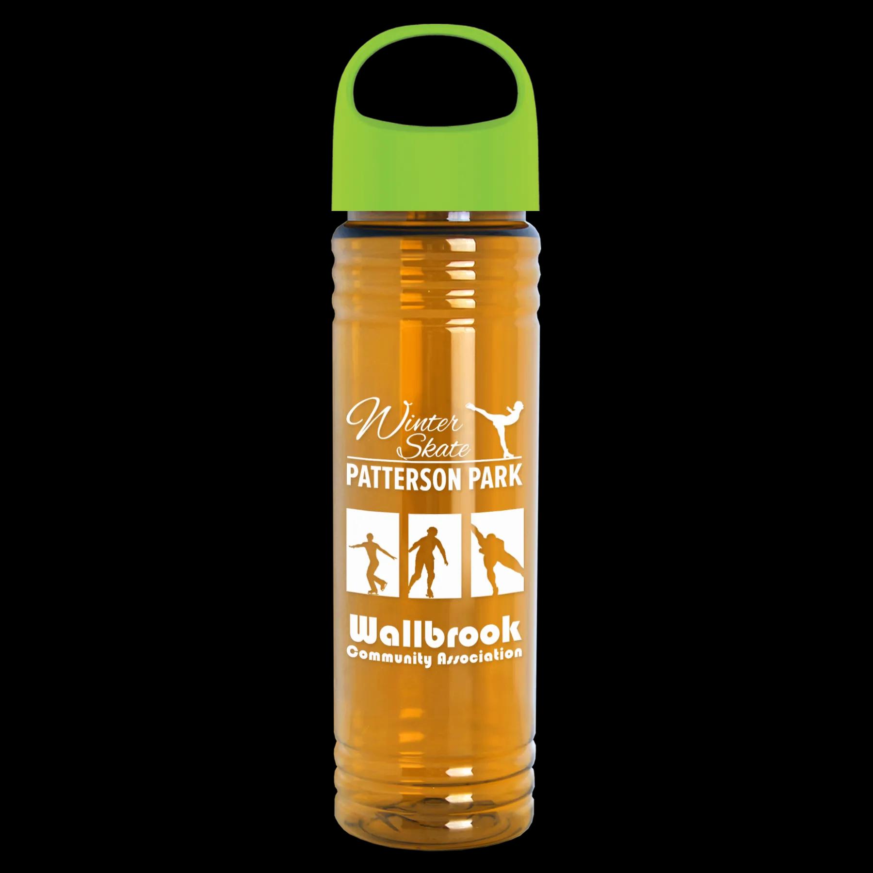 Garyline® Slim Fit RPET Bottle with Oval Crest Lid - 24 oz. 174 of 257