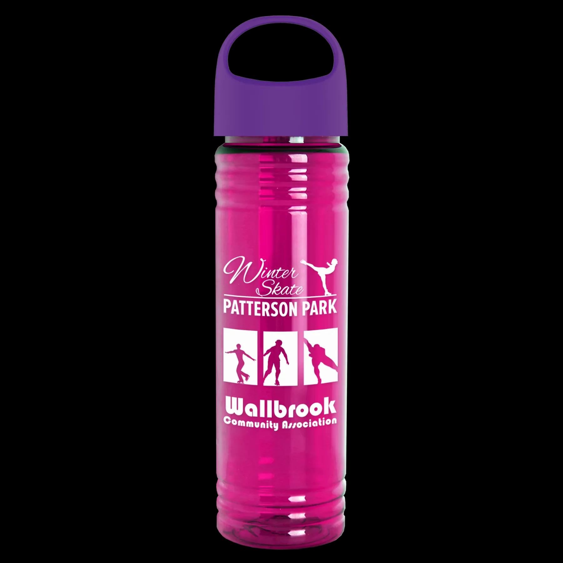 Garyline® Slim Fit RPET Bottle with Oval Crest Lid - 24 oz. 275 of 515