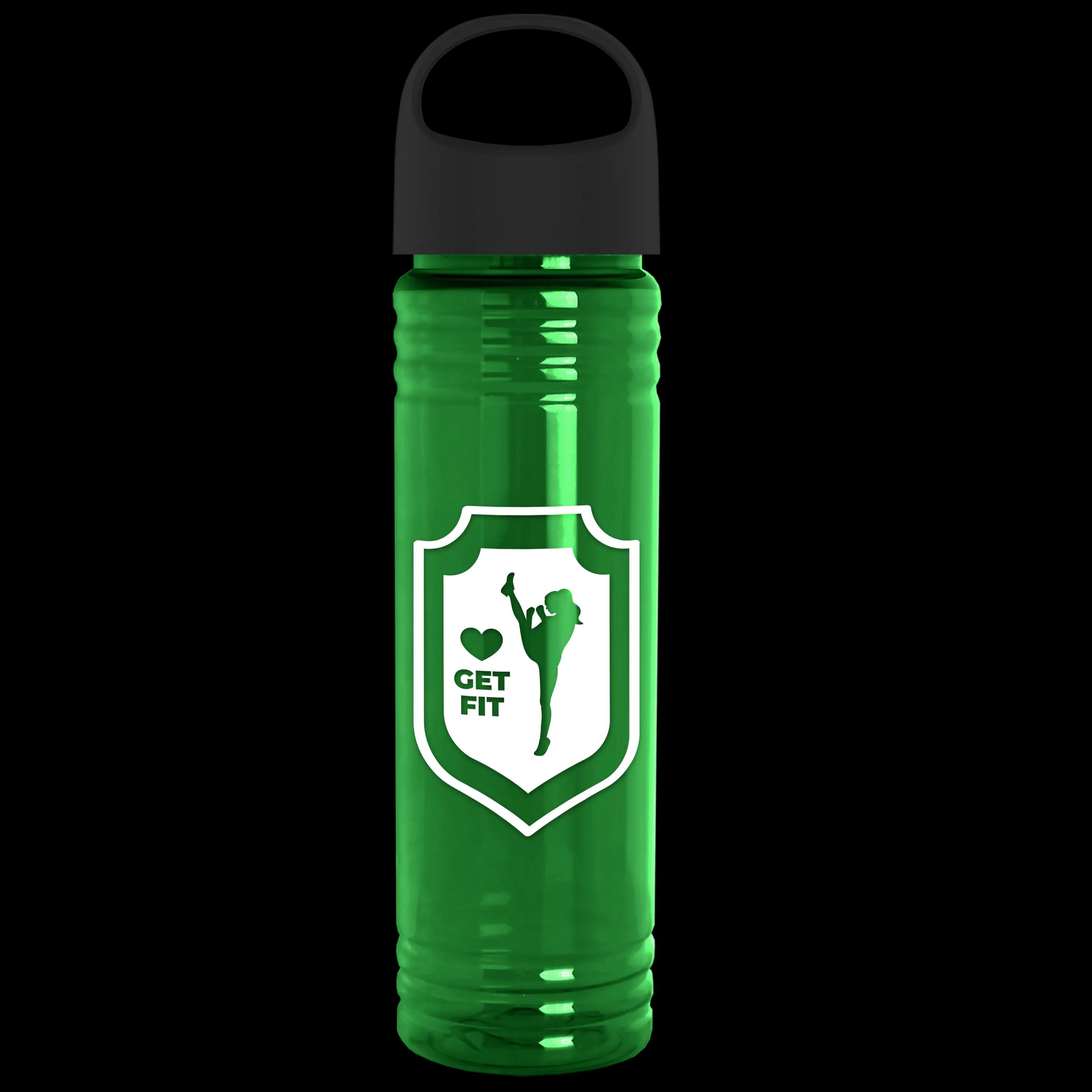 Garyline® Slim Fit RPET Bottle with Oval Crest Lid - 24 oz. 168 of 515