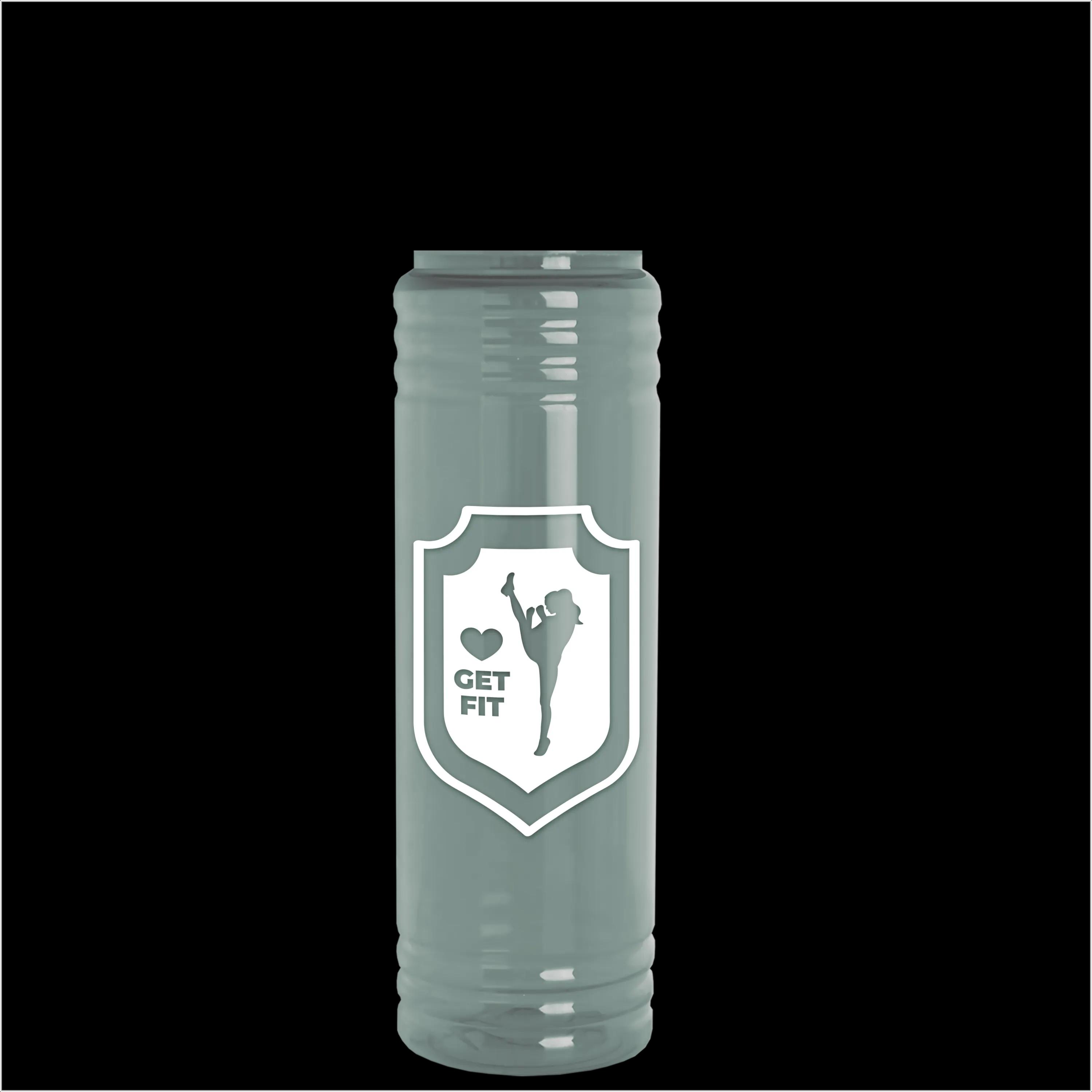 Garyline® Slim Fit RPET Bottle with Oval Crest Lid - 24 oz. 215 of 515