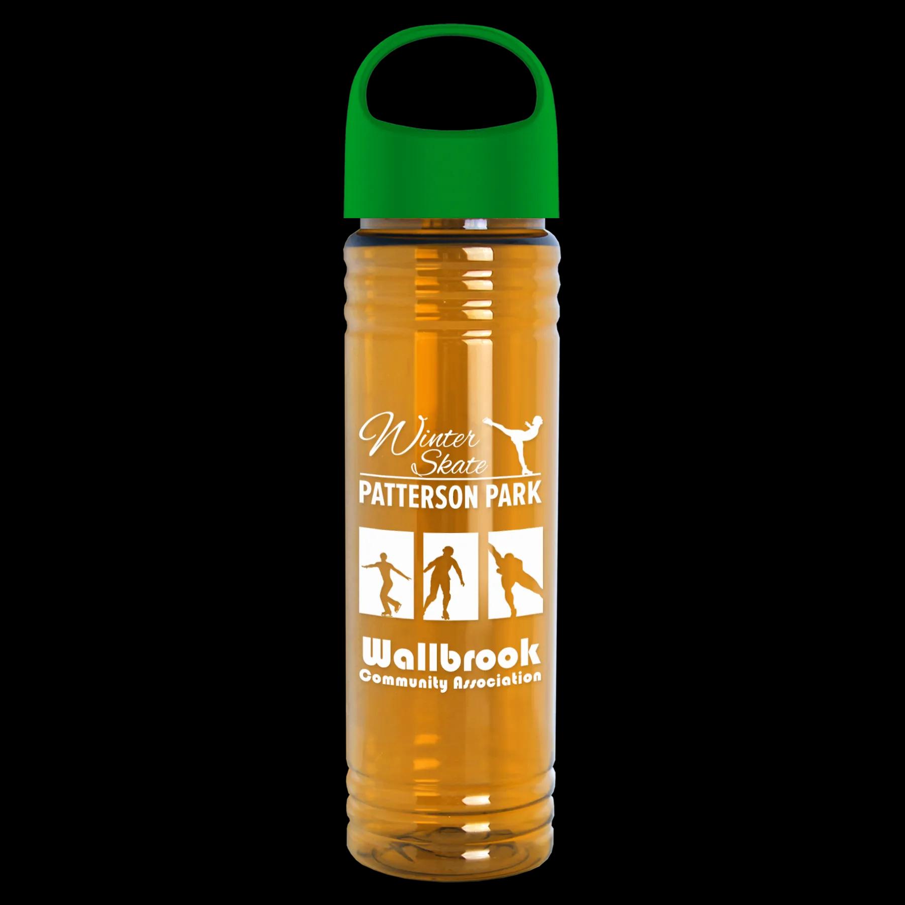 Garyline® Slim Fit RPET Bottle with Oval Crest Lid - 24 oz. 283 of 515