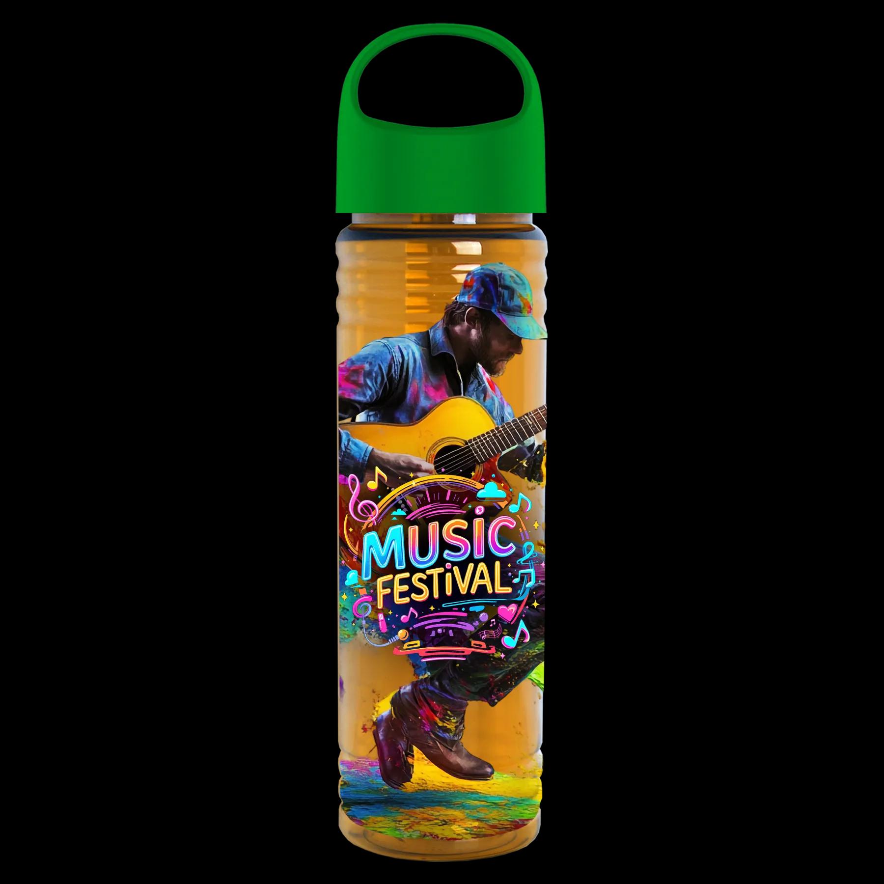 Garyline® Slim Fit RPET Bottle with Oval Crest Lid - 24 oz. 284 of 515
