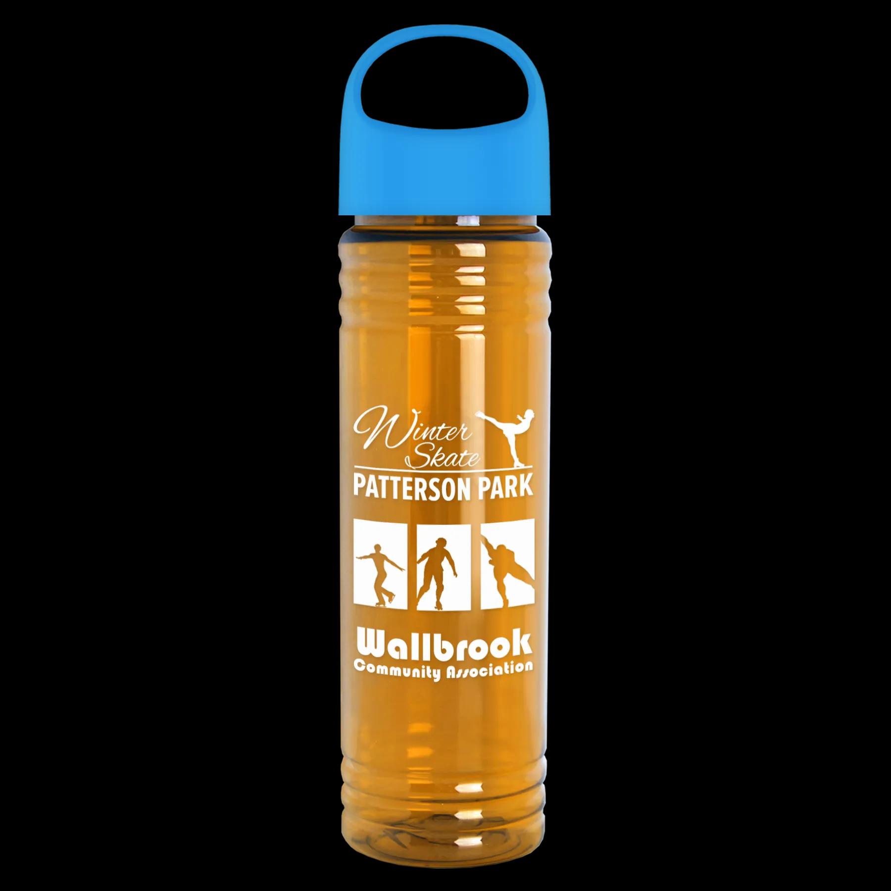 Garyline® Slim Fit RPET Bottle with Oval Crest Lid - 24 oz. 281 of 515