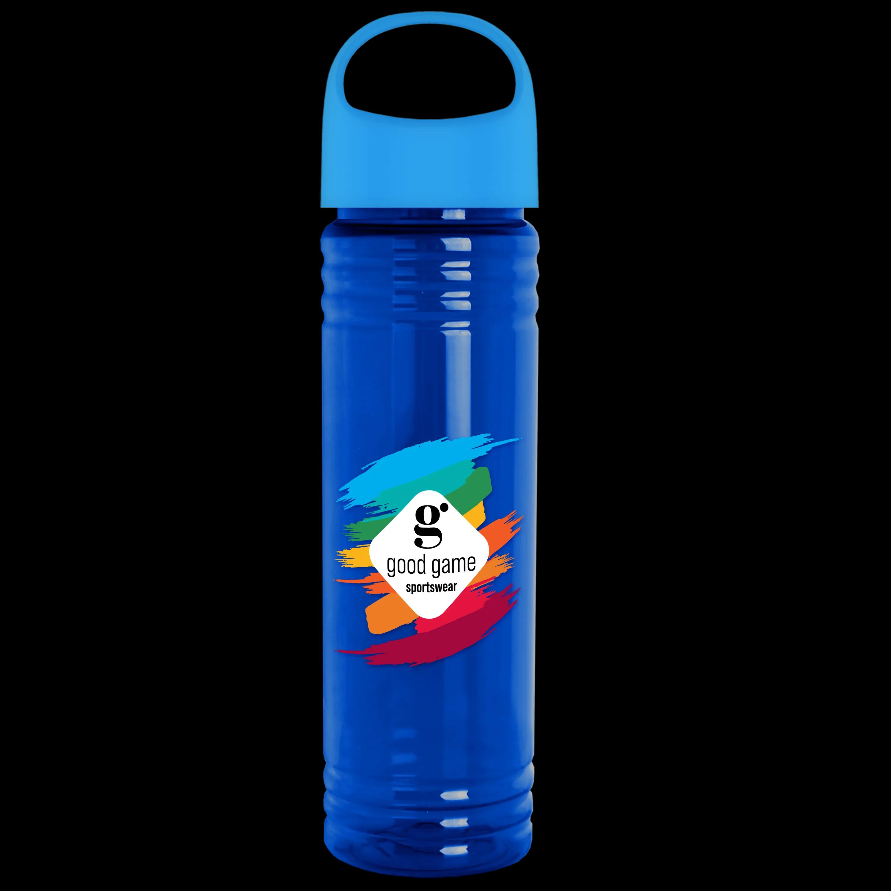 Garyline® Slim Fit RPET Bottle with Oval Crest Lid - 24 oz. 155 of 515