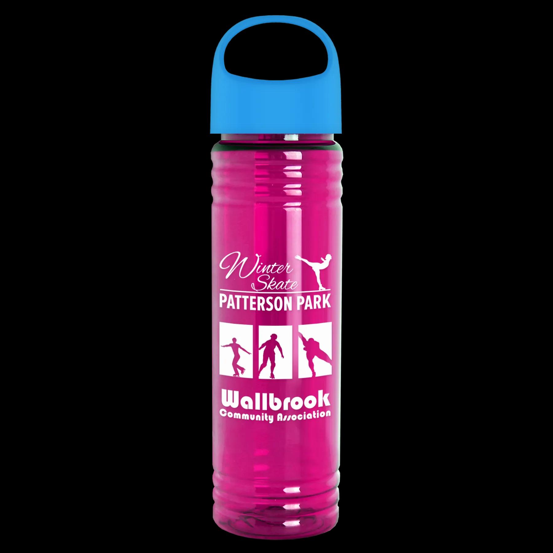 Garyline® Slim Fit RPET Bottle with Oval Crest Lid - 24 oz. 263 of 515