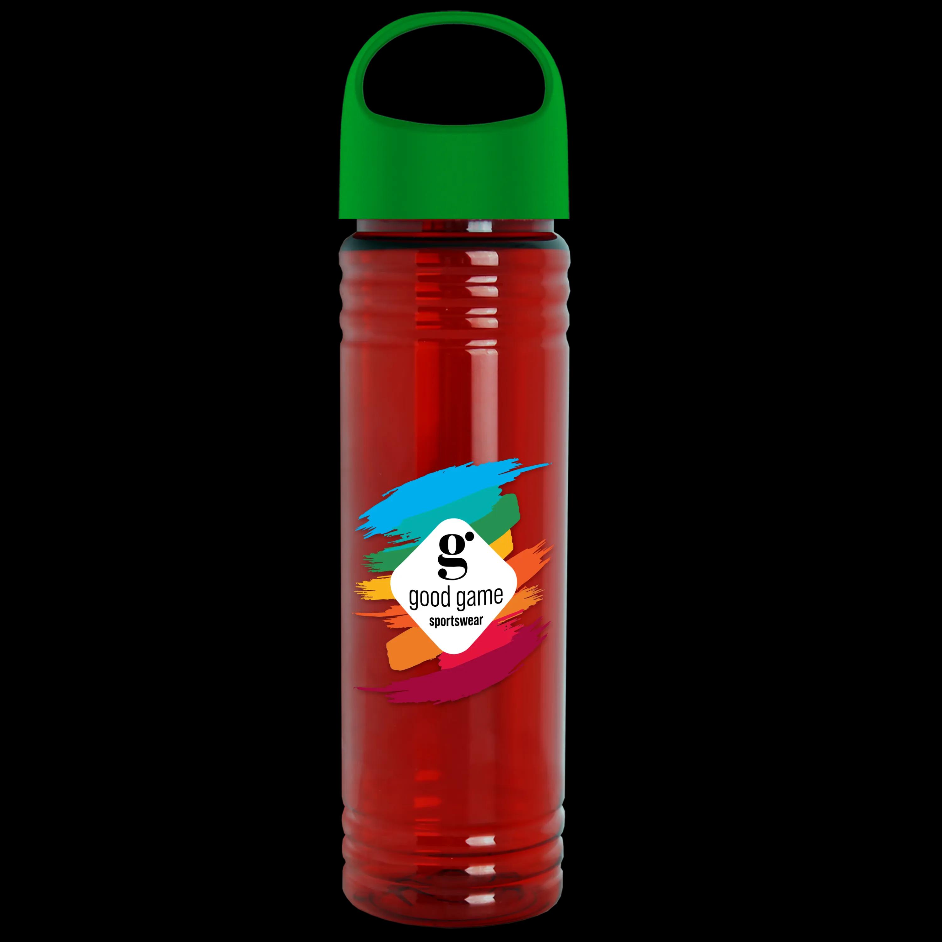 Garyline® Slim Fit RPET Bottle with Oval Crest Lid - 24 oz. 189 of 515