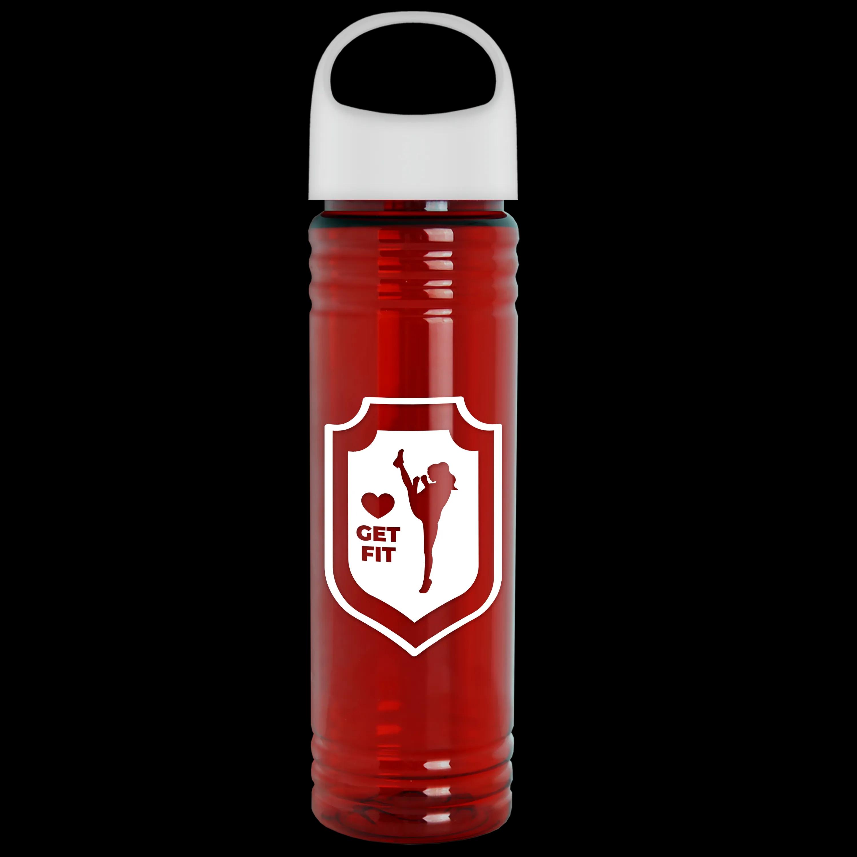 Garyline® Slim Fit RPET Bottle with Oval Crest Lid - 24 oz. 199 of 515
