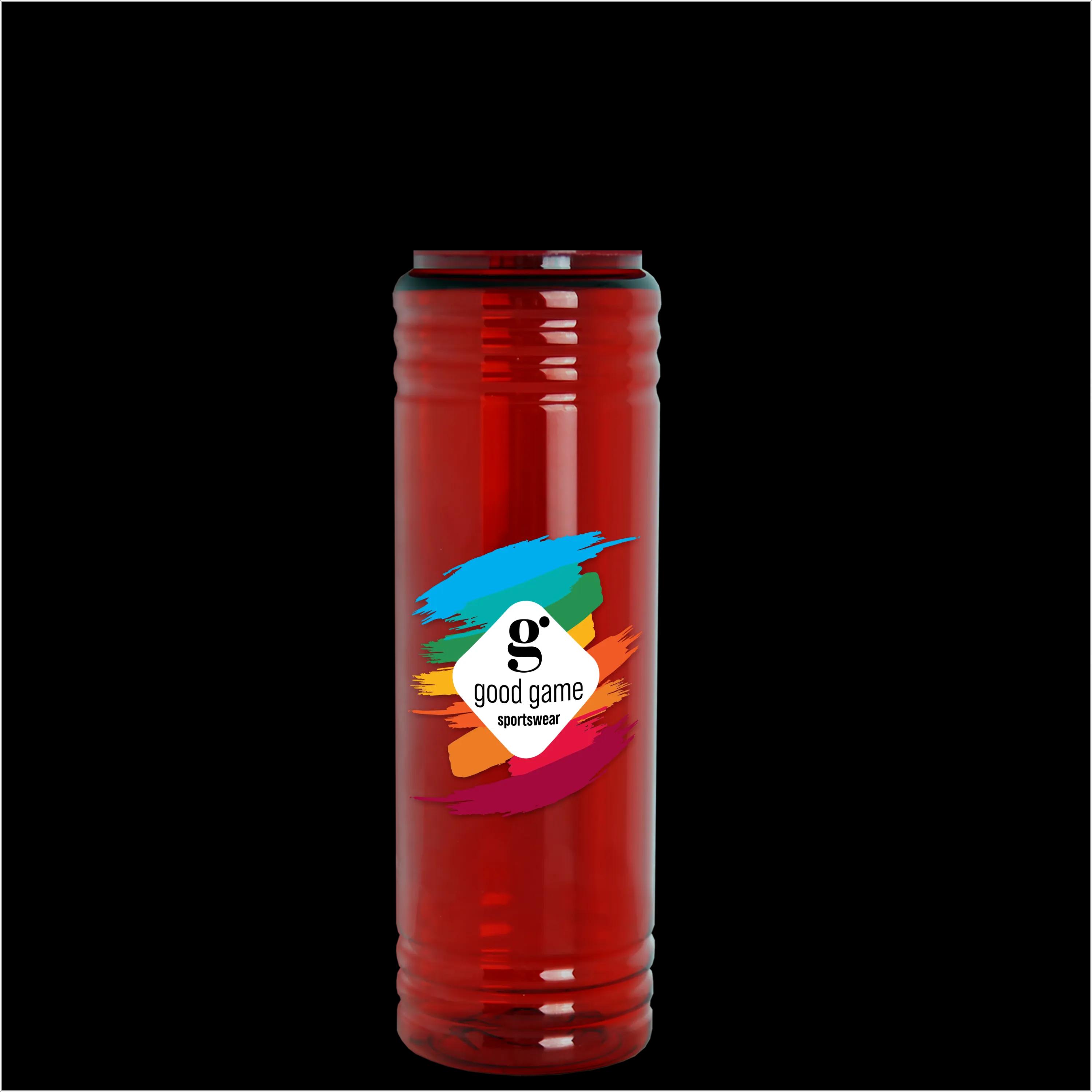 Garyline® Slim Fit RPET Bottle with Oval Crest Lid - 24 oz. 224 of 515