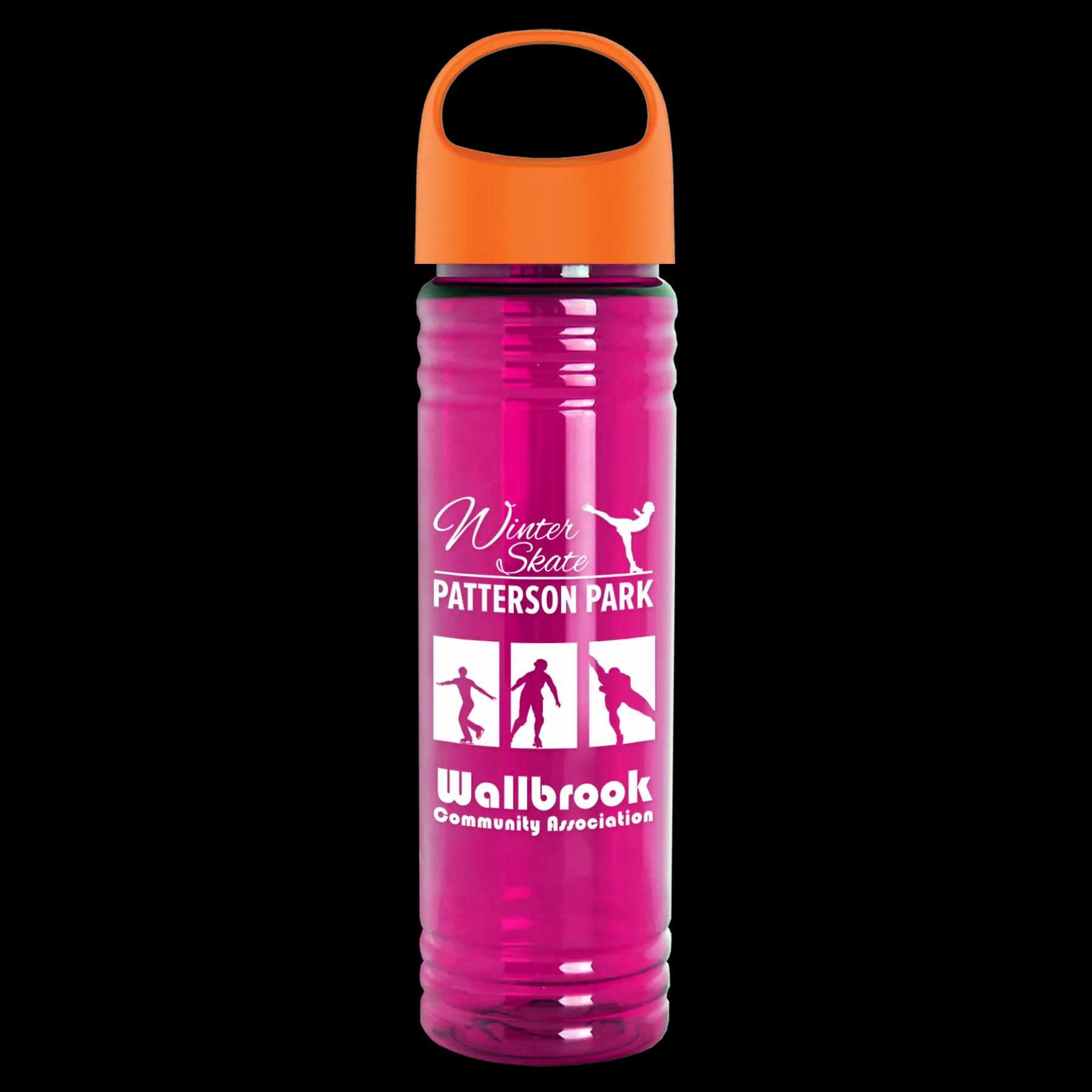 Garyline® Slim Fit RPET Bottle with Oval Crest Lid - 24 oz. 158 of 257