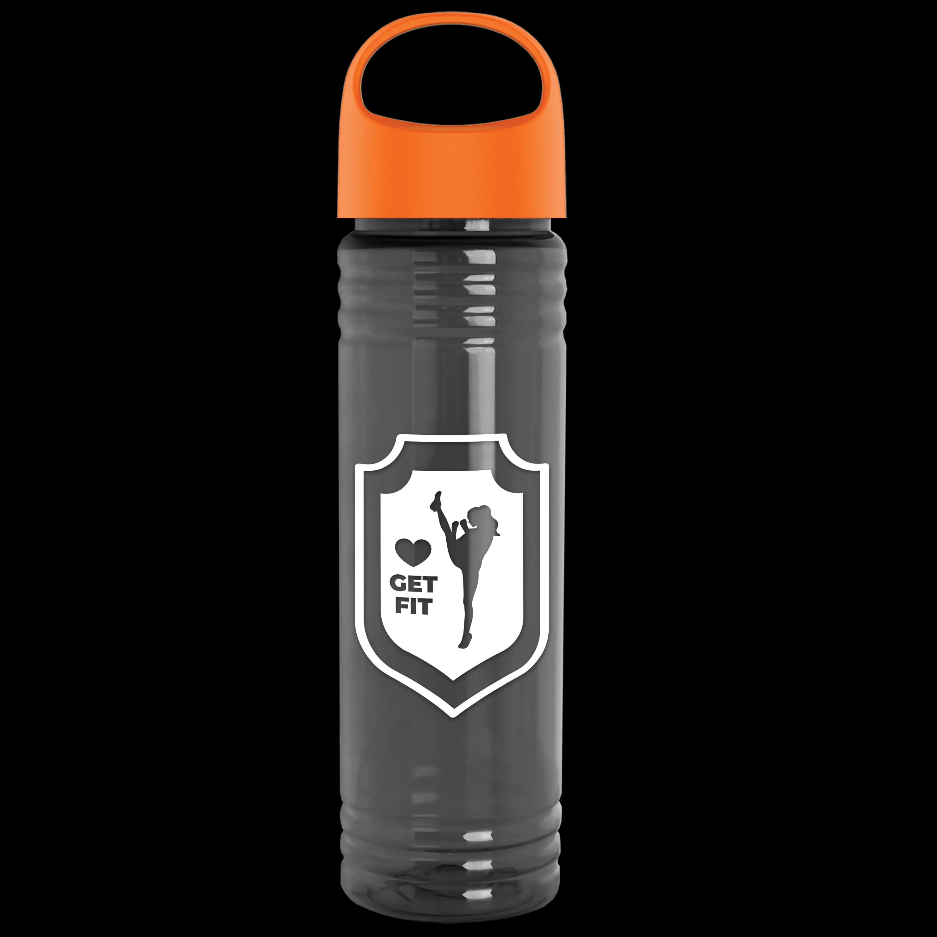 Garyline® Slim Fit RPET Bottle with Oval Crest Lid - 24 oz. 143 of 515