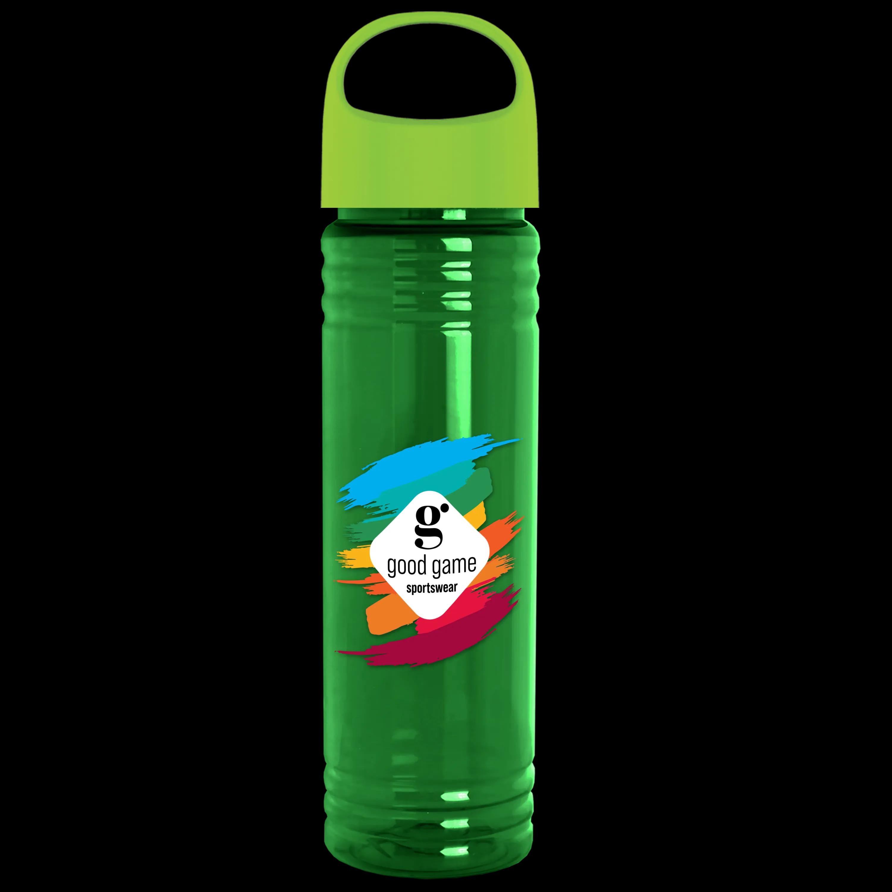 Garyline® Slim Fit RPET Bottle with Oval Crest Lid - 24 oz. 4 of 158