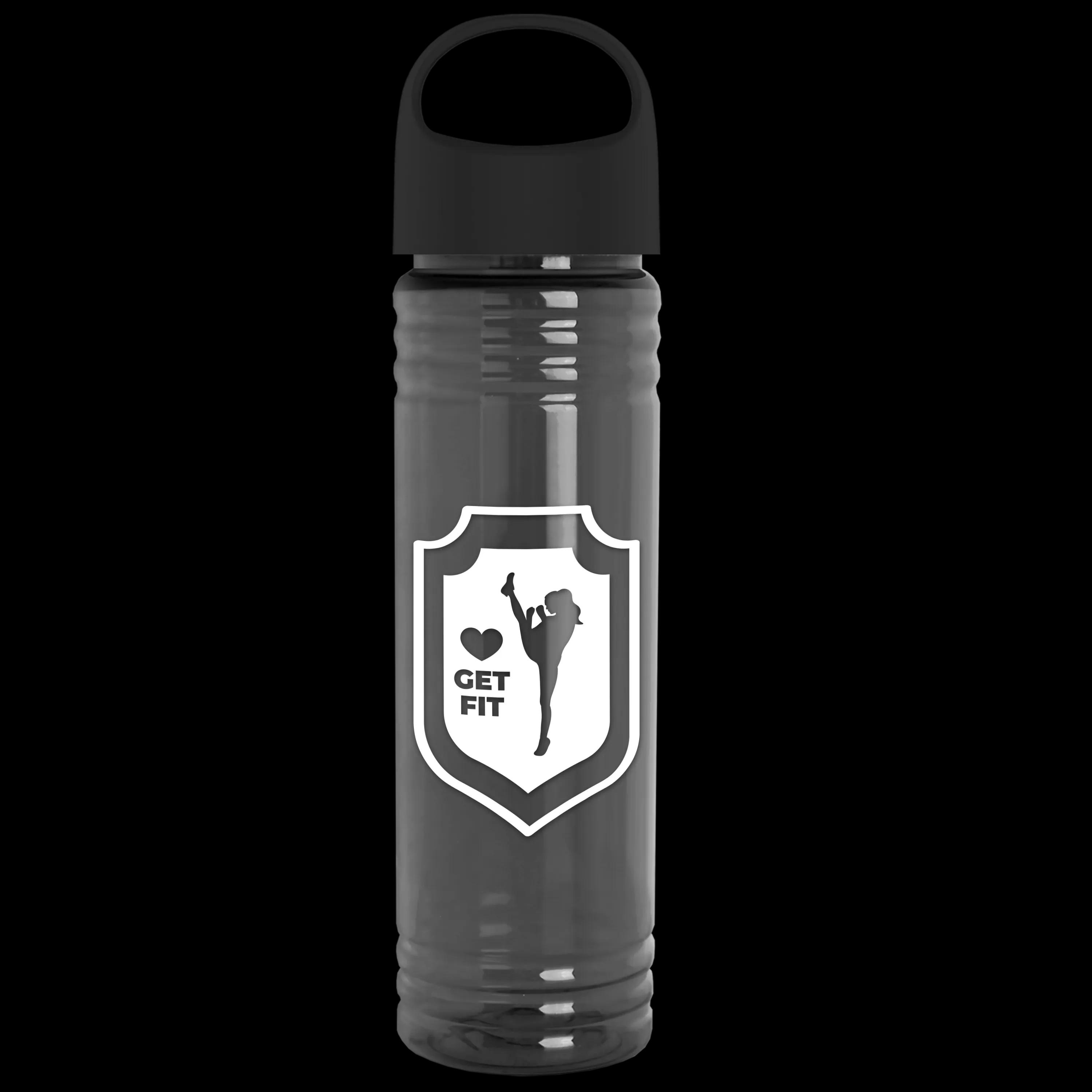 Garyline® Slim Fit RPET Bottle with Oval Crest Lid - 24 oz. 136 of 515
