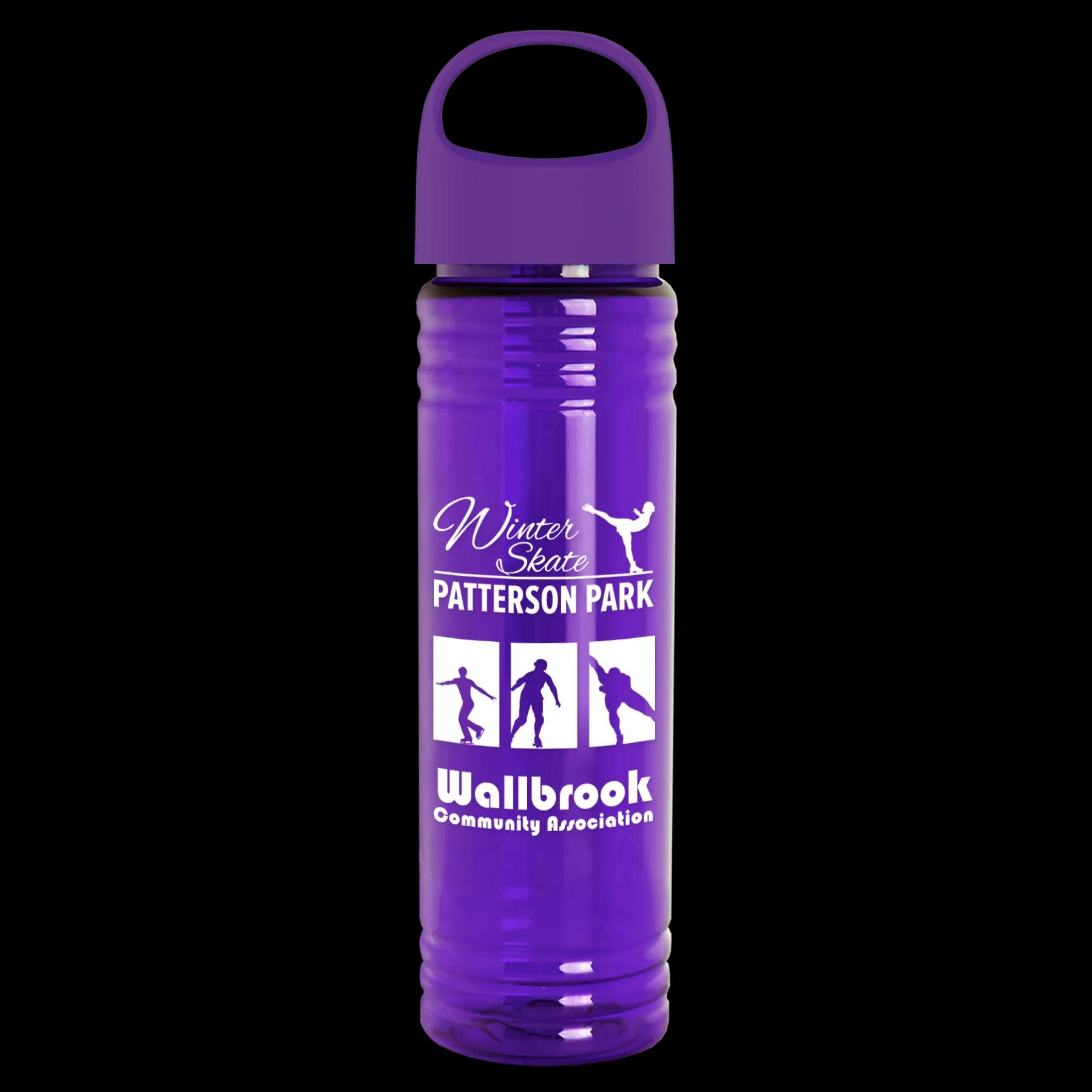 Garyline® Slim Fit RPET Bottle with Oval Crest Lid - 24 oz. 311 of 515